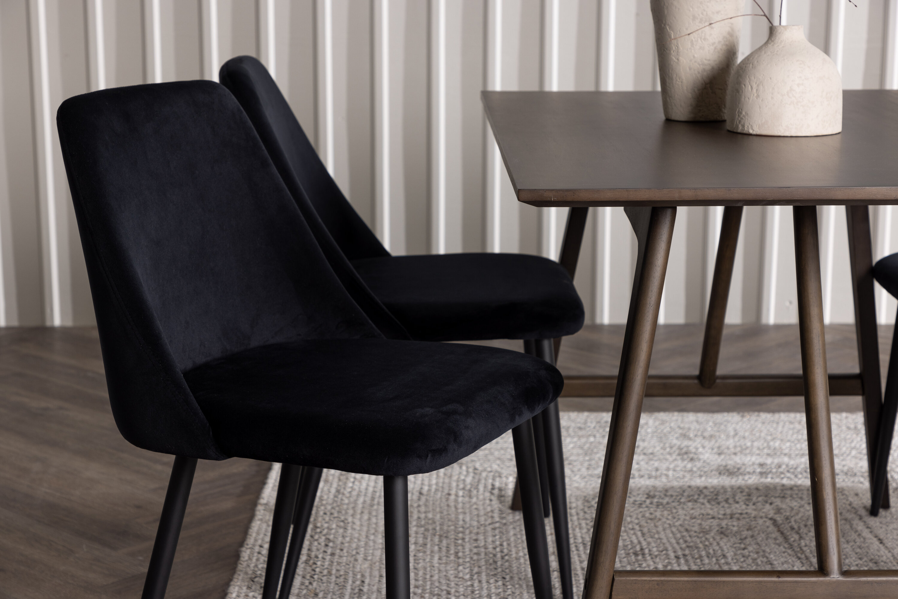 deLOHN Night Téglalap alakú étkezőgarnitúra