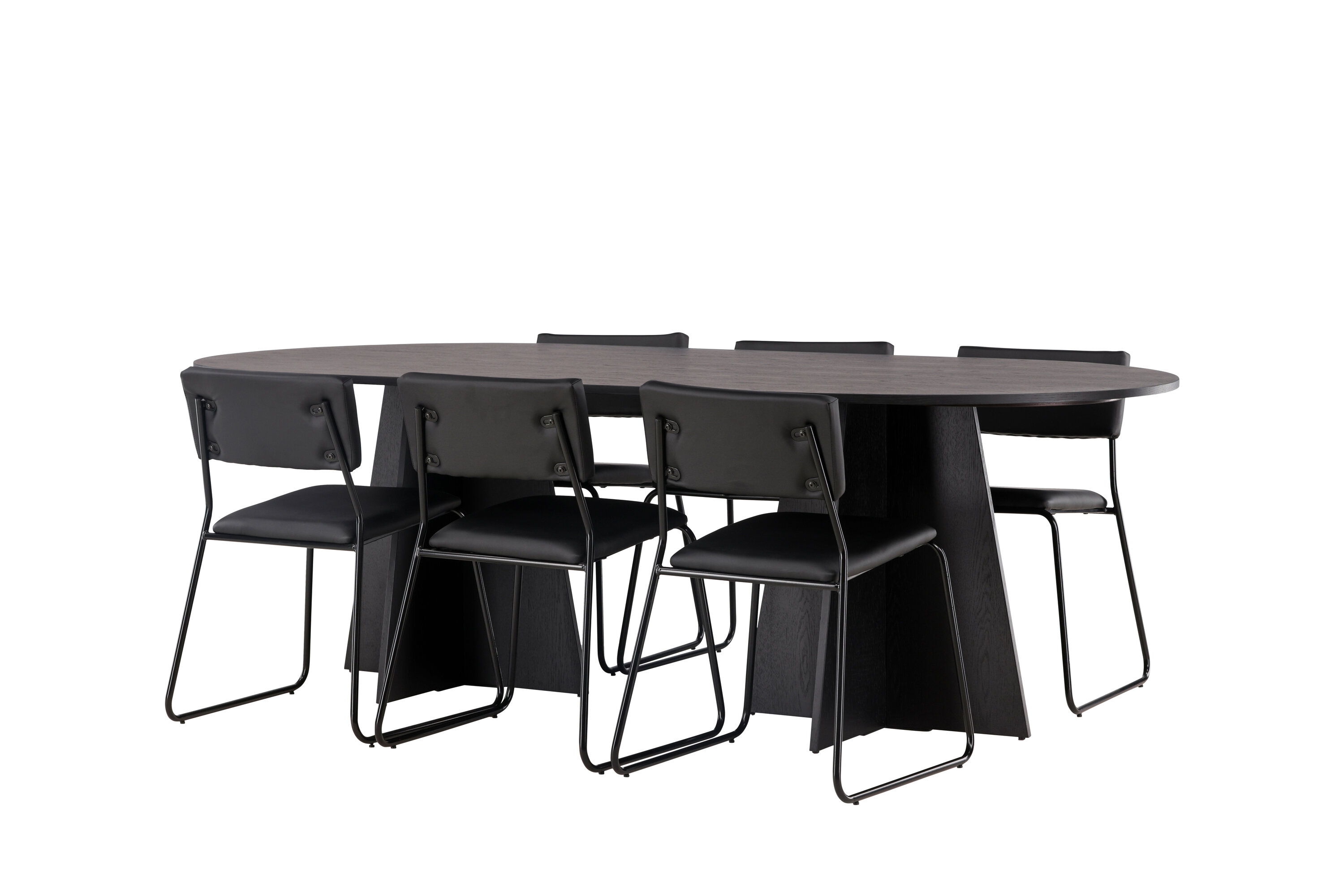 deLOHN Bootcut Oval, Kenth Téglalap alakú étkezőgarnitúra