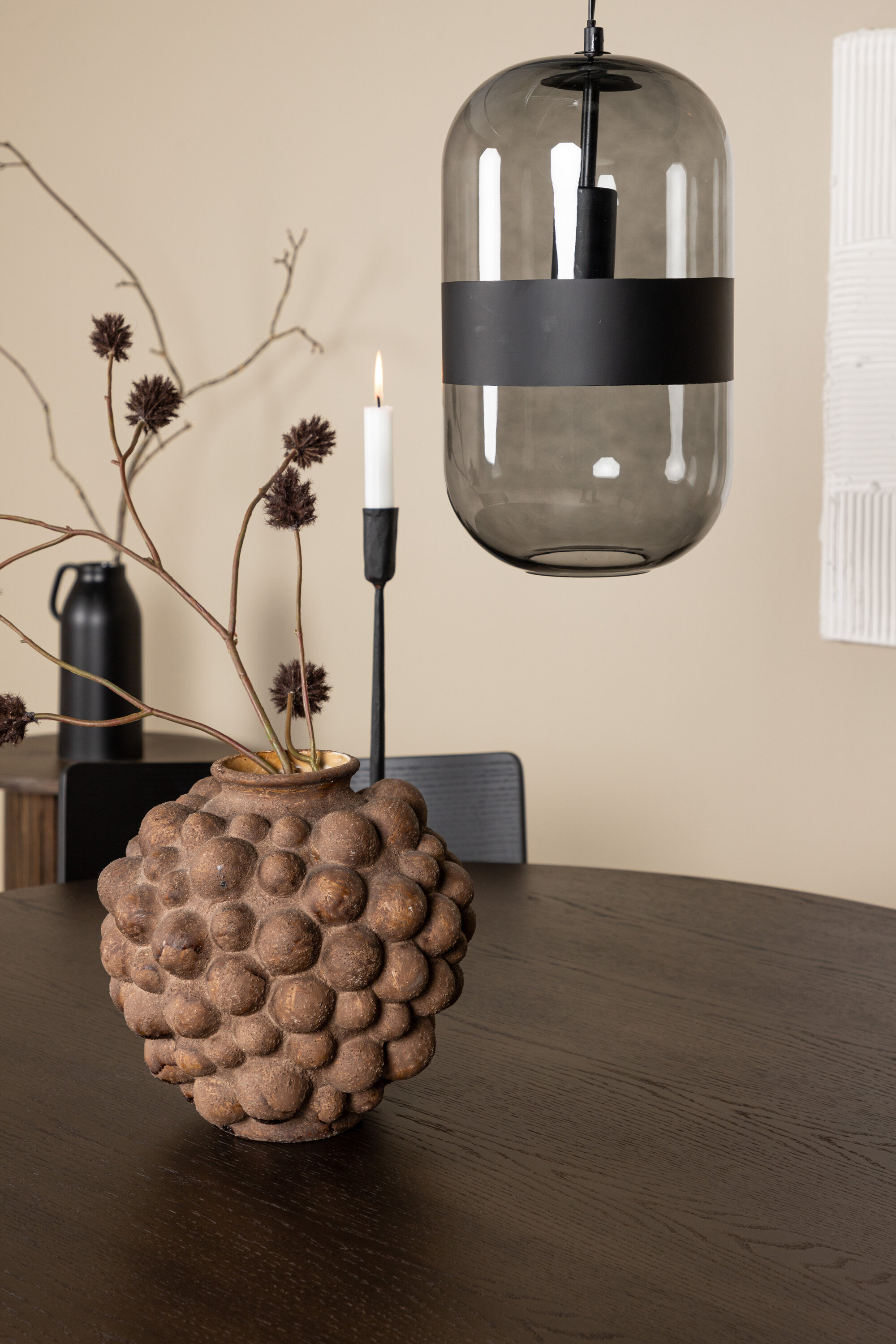 deLOHN Stone round, Montros Kör alakú étkezőgarnitúra