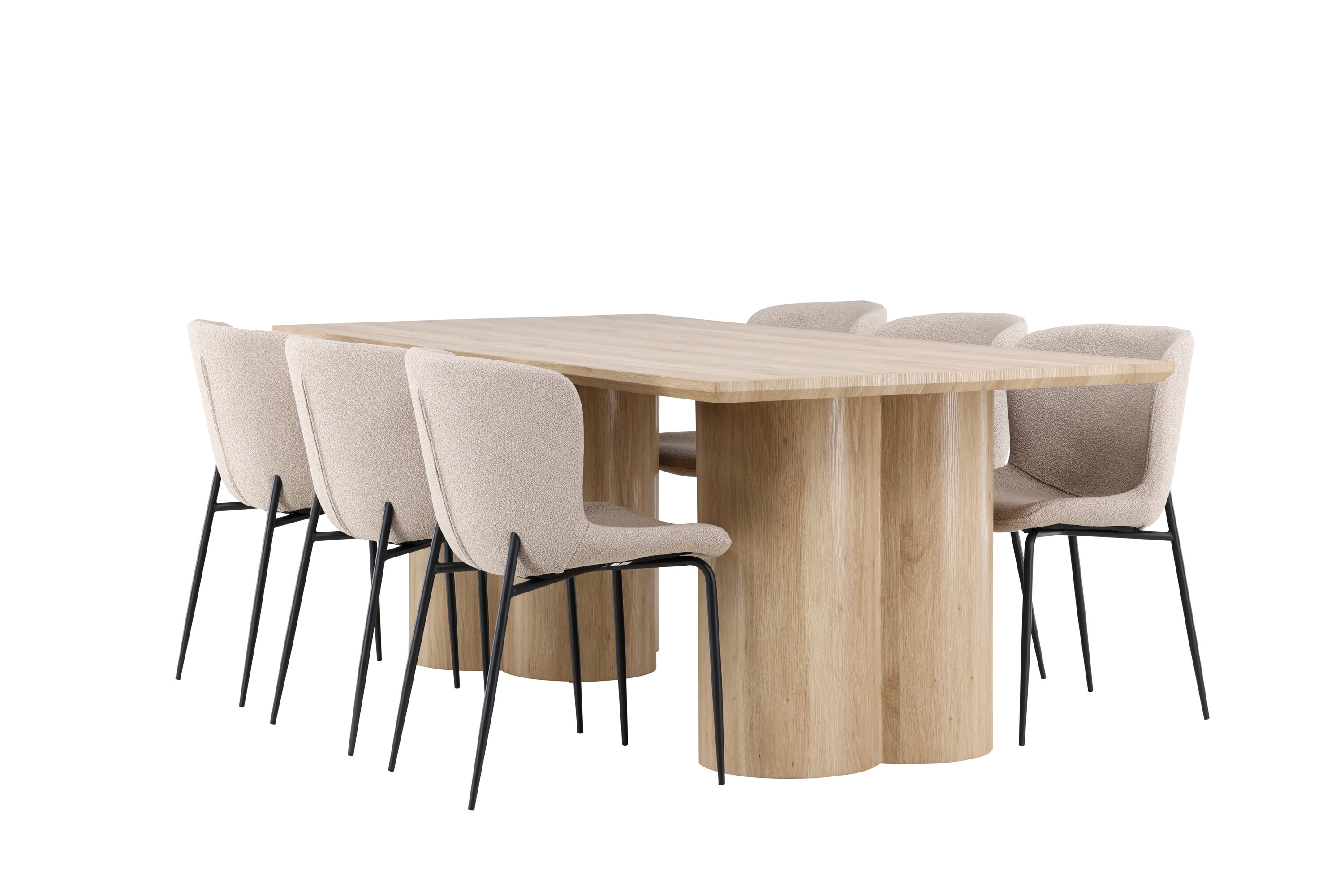 deLOHN Olivia, Modesto Téglalap alakú étkezőgarnitúra