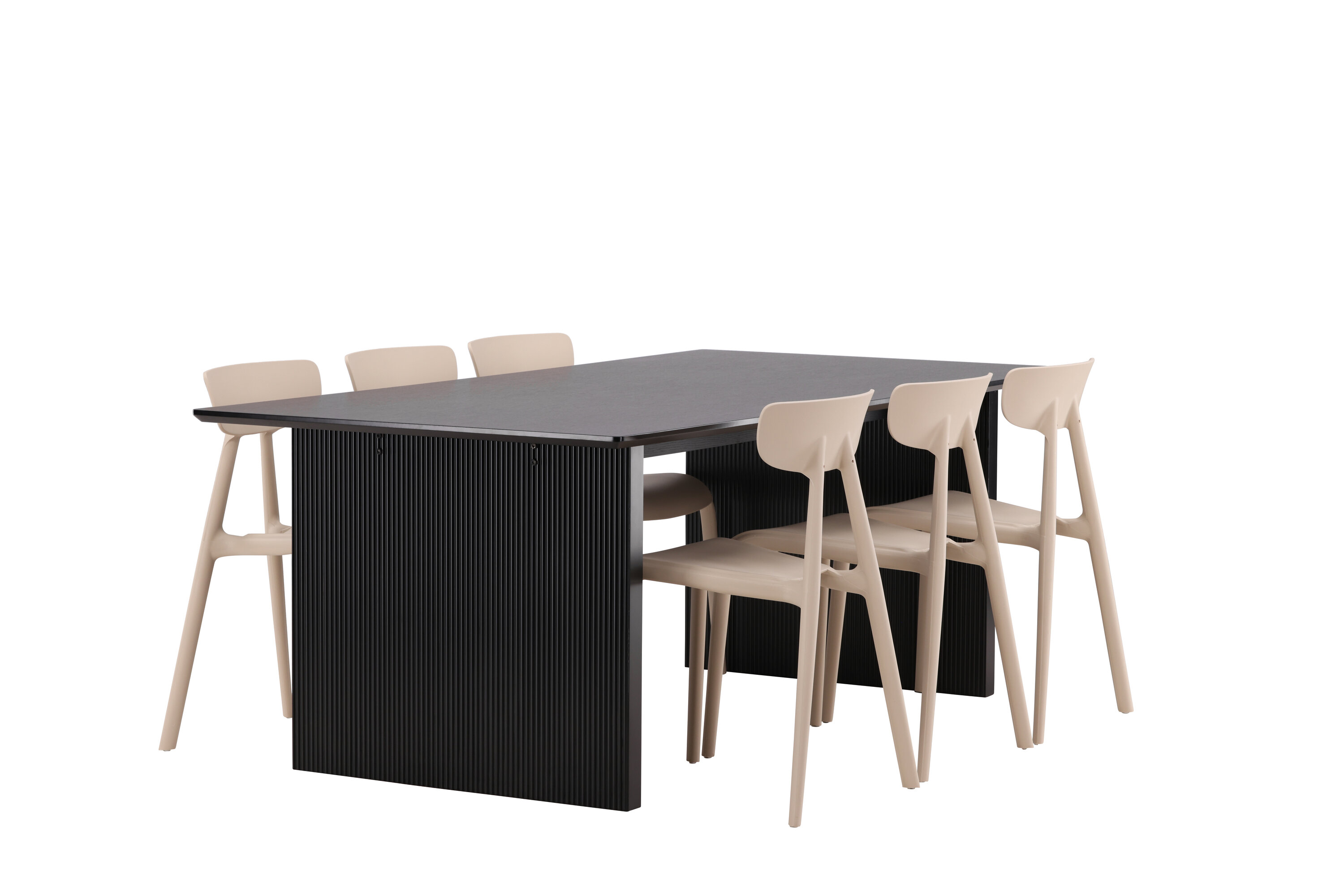 deLOHN Vail, Ursholmen Téglalap alakú étkezőgarnitúra