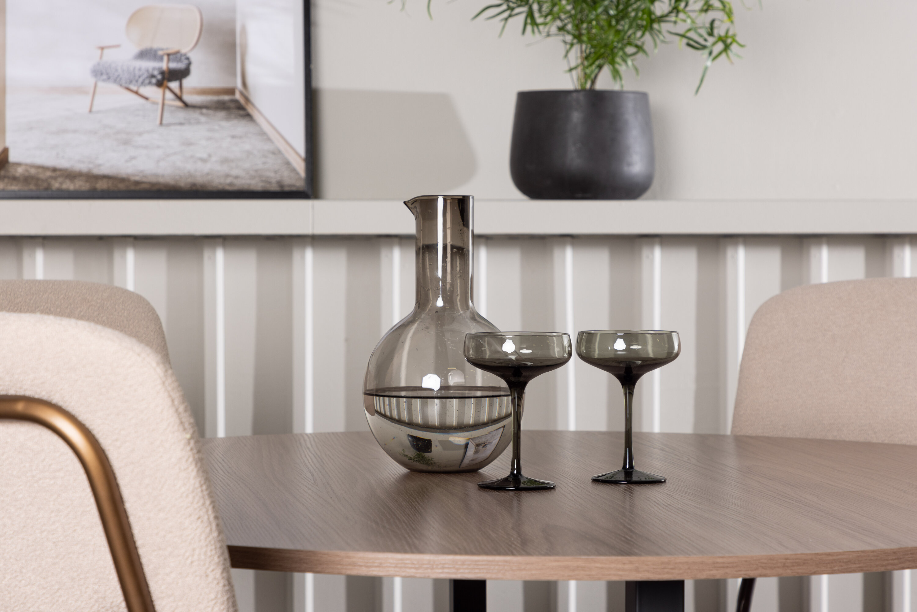 deLOHN Seda Kör alakú étkezőgarnitúra