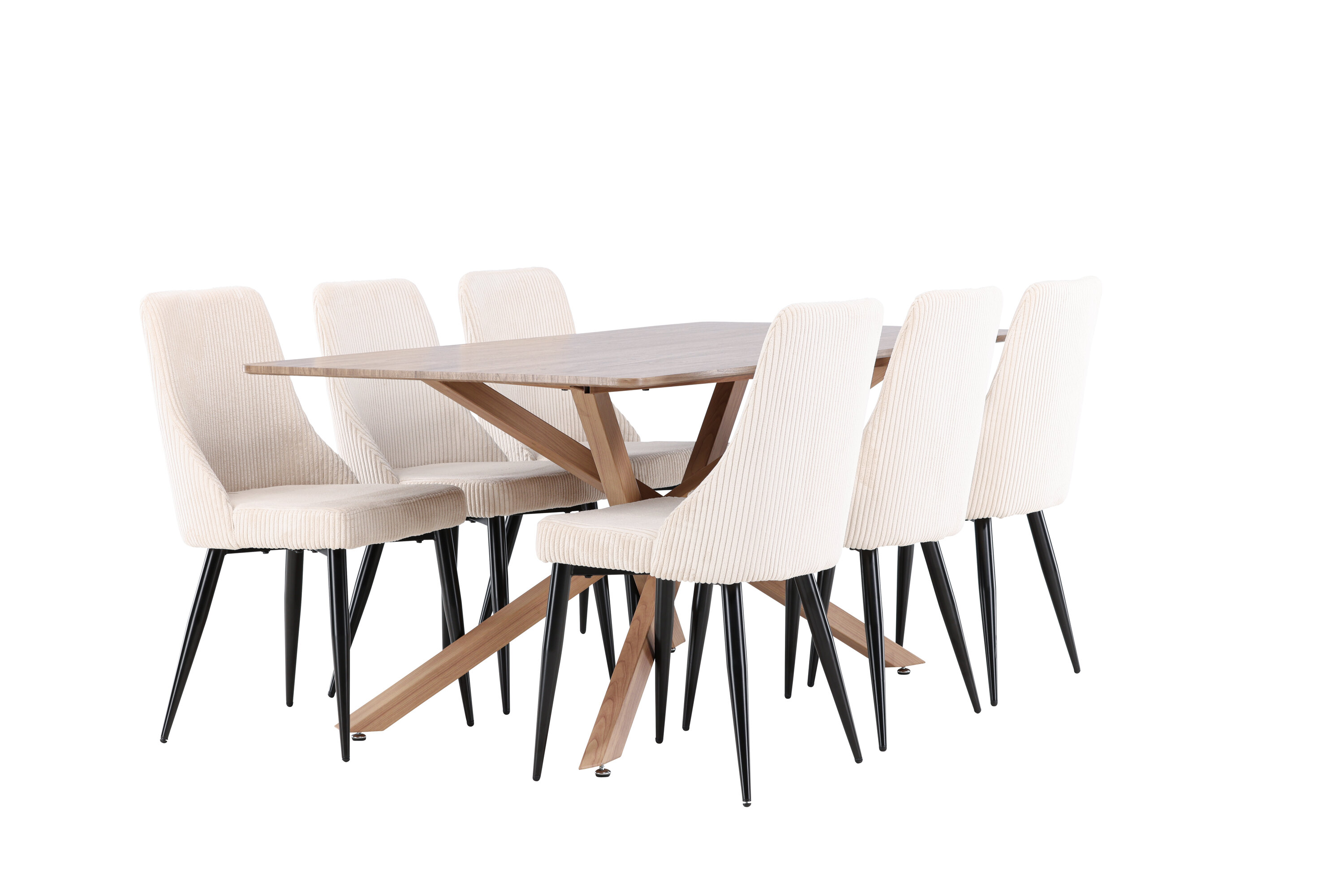 deLOHN Piazza, Leone Téglalap alakú étkezőgarnitúra