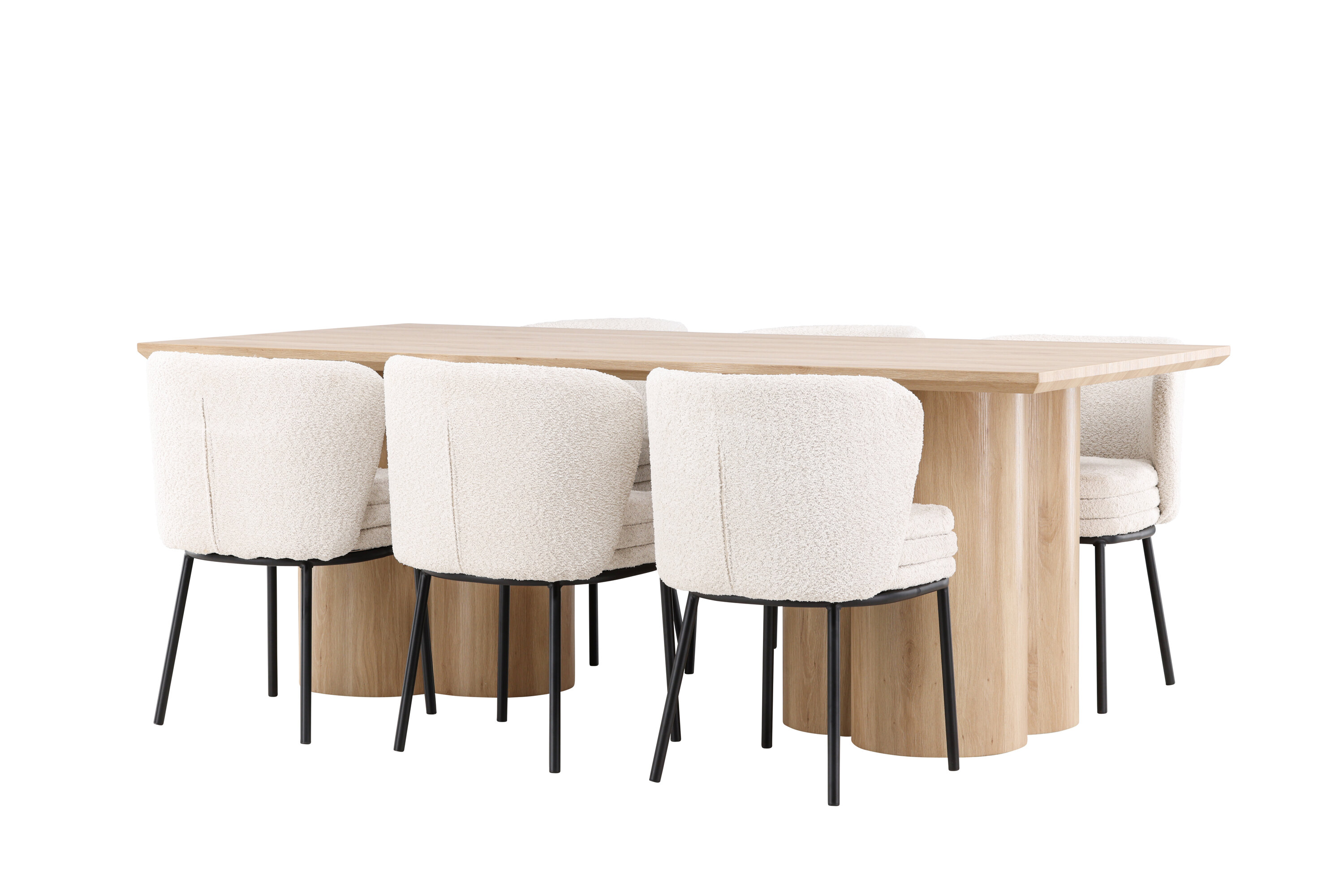 deLOHN Olivia, Agnes Téglalap alakú étkezőgarnitúra