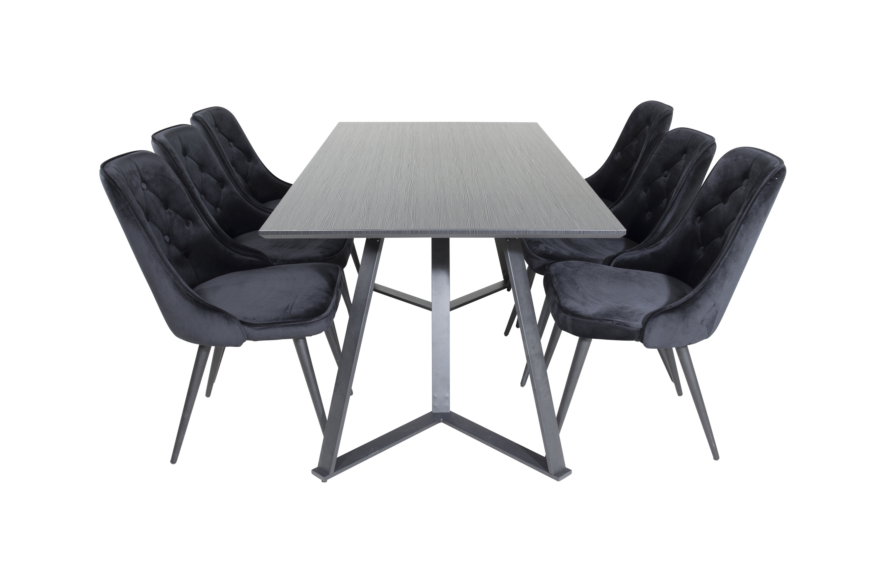 deLOHN Marina, Velvet Deluxe Téglalap alakú étkezőgarnitúra