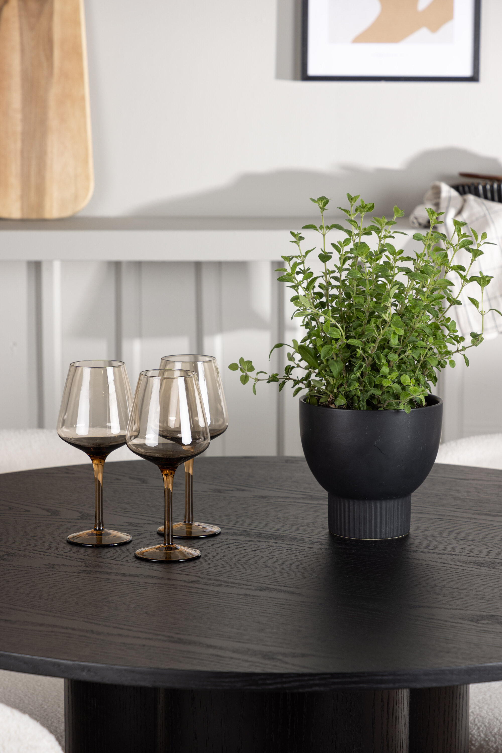 deLOHN Edina Kör alakú étkezőgarnitúra