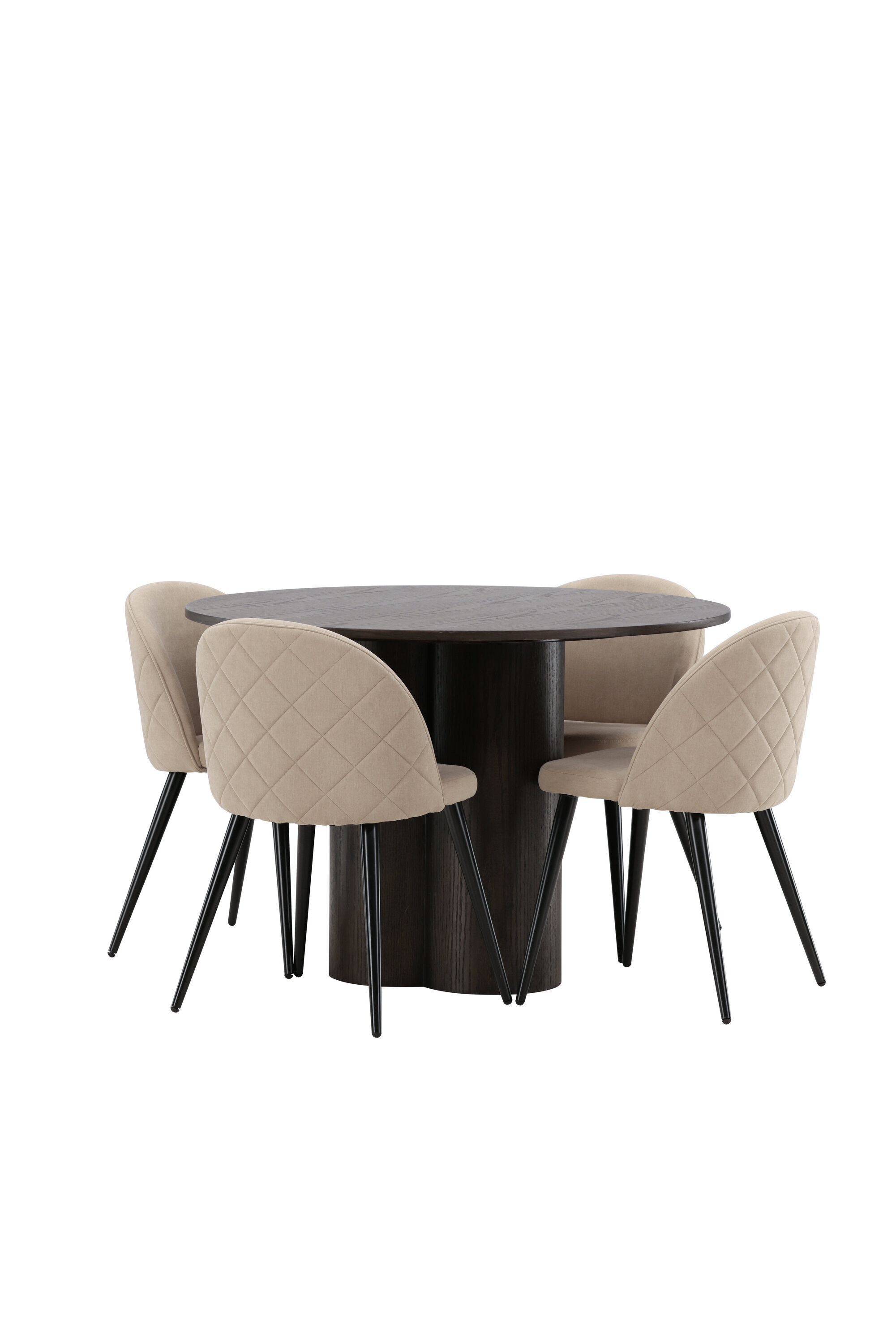deLOHN Olivia, Velvet Kör alakú étkezőgarnitúra