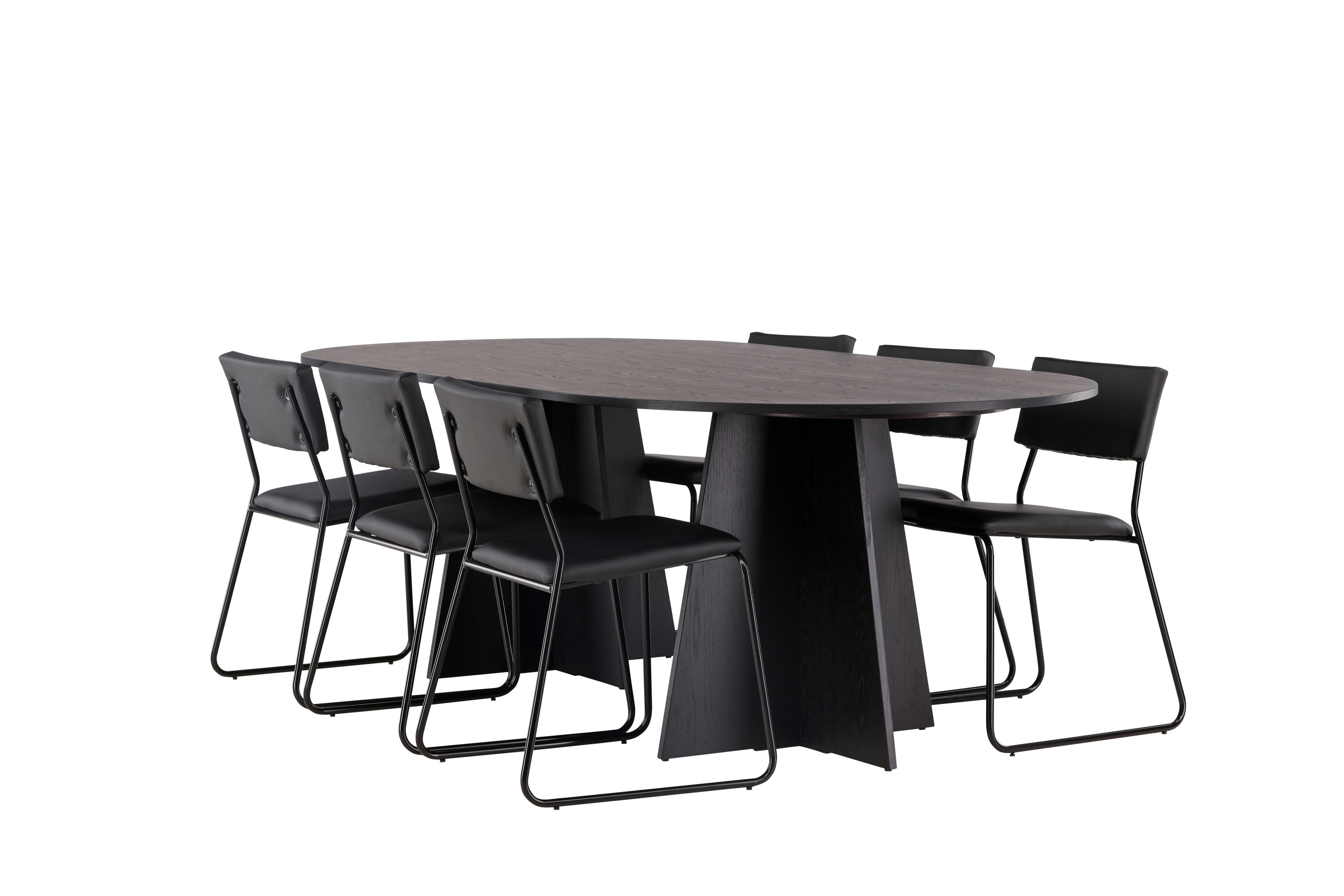 deLOHN Bootcut Oval, Kenth Téglalap alakú étkezőgarnitúra