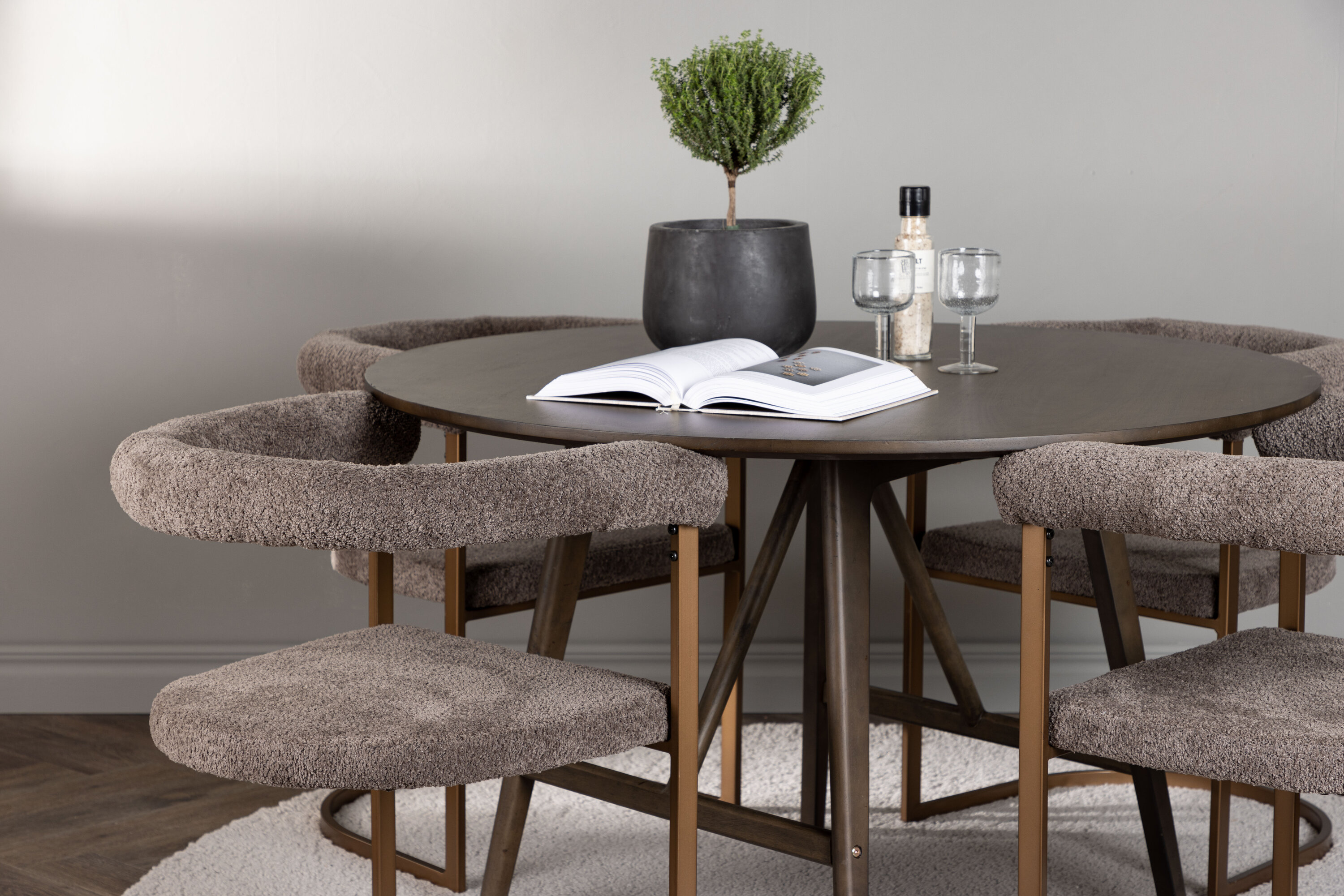 deLOHN Morning Kör alakú étkezőgarnitúra