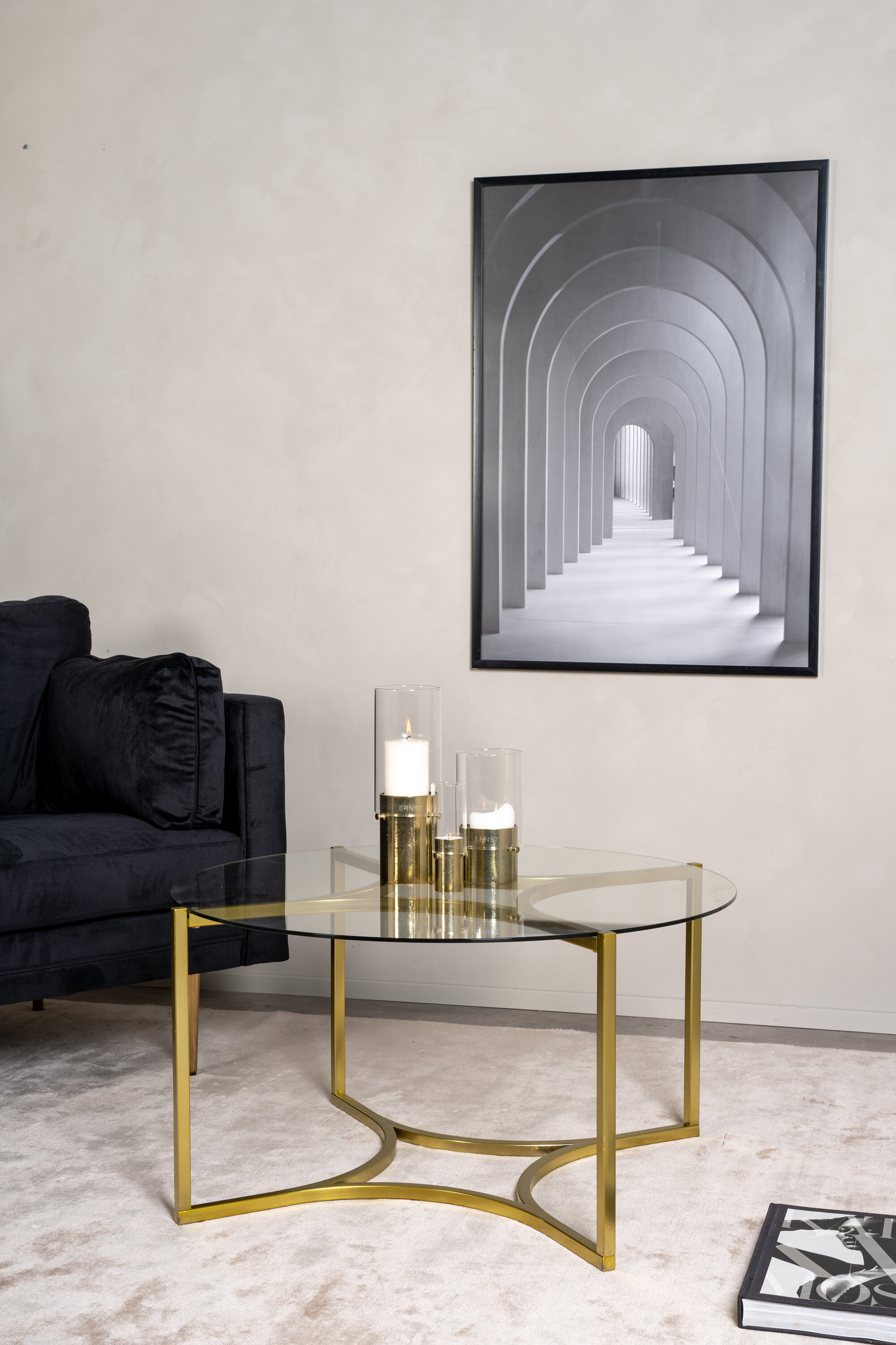 deLOHN Kivik Dohányzóasztal