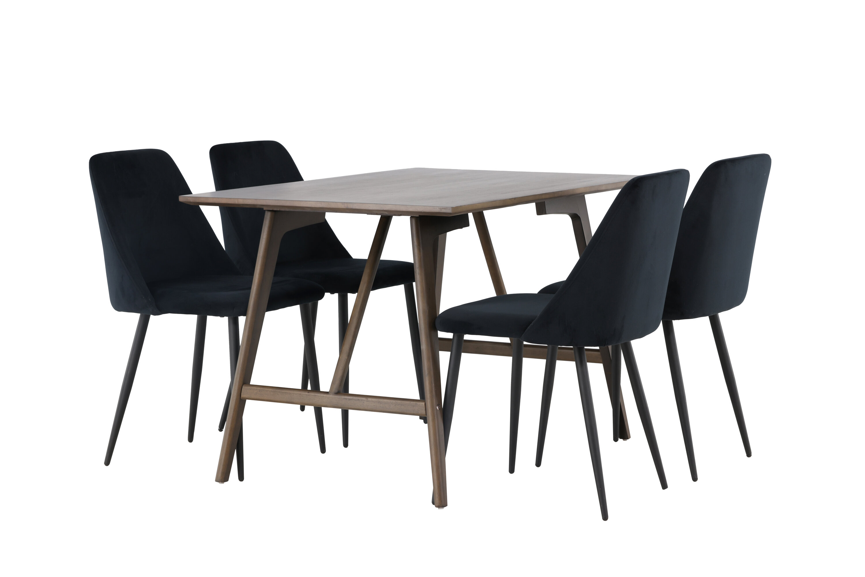 deLOHN Night Téglalap alakú étkezőgarnitúra