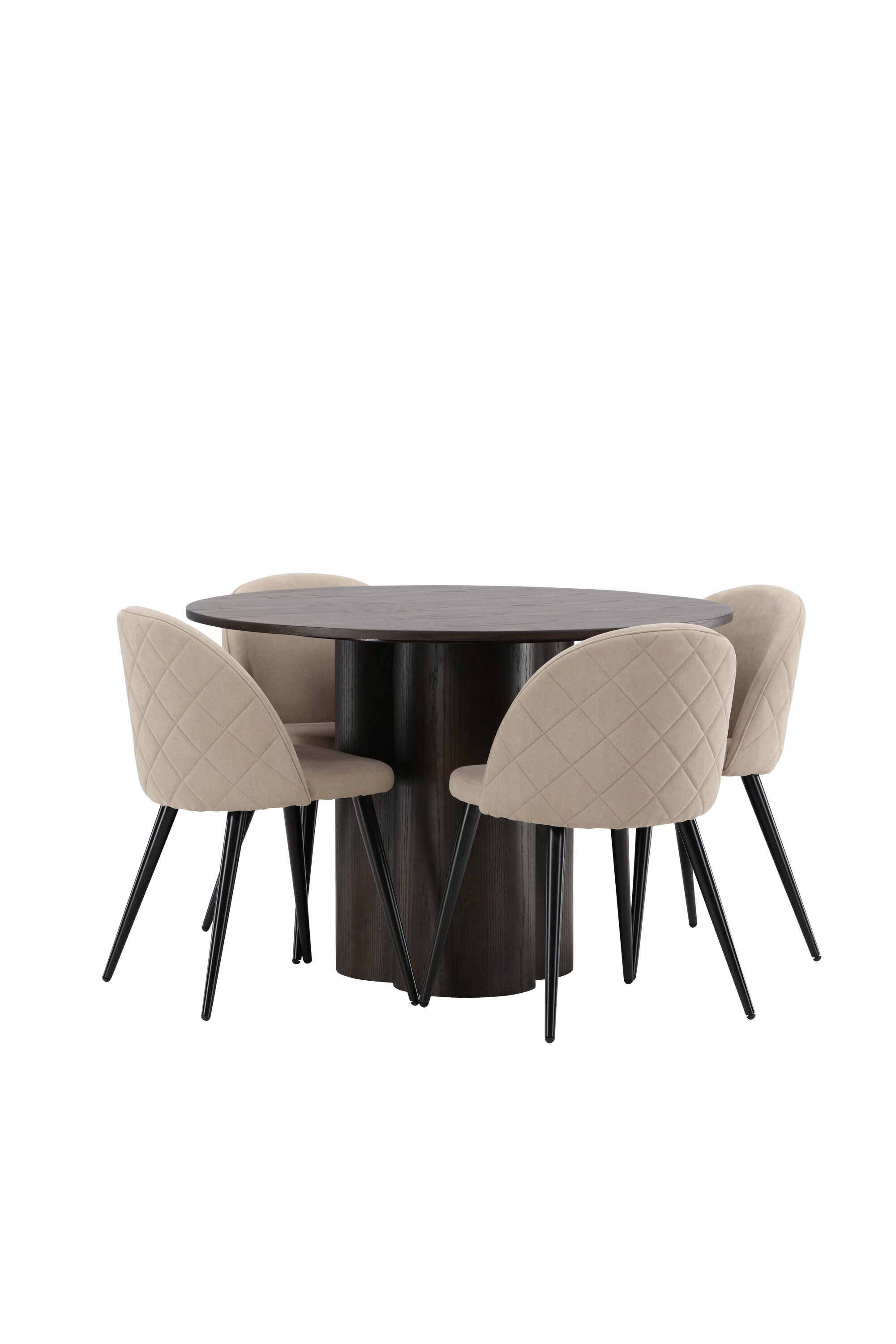 deLOHN Olivia, Velvet Kör alakú étkezőgarnitúra