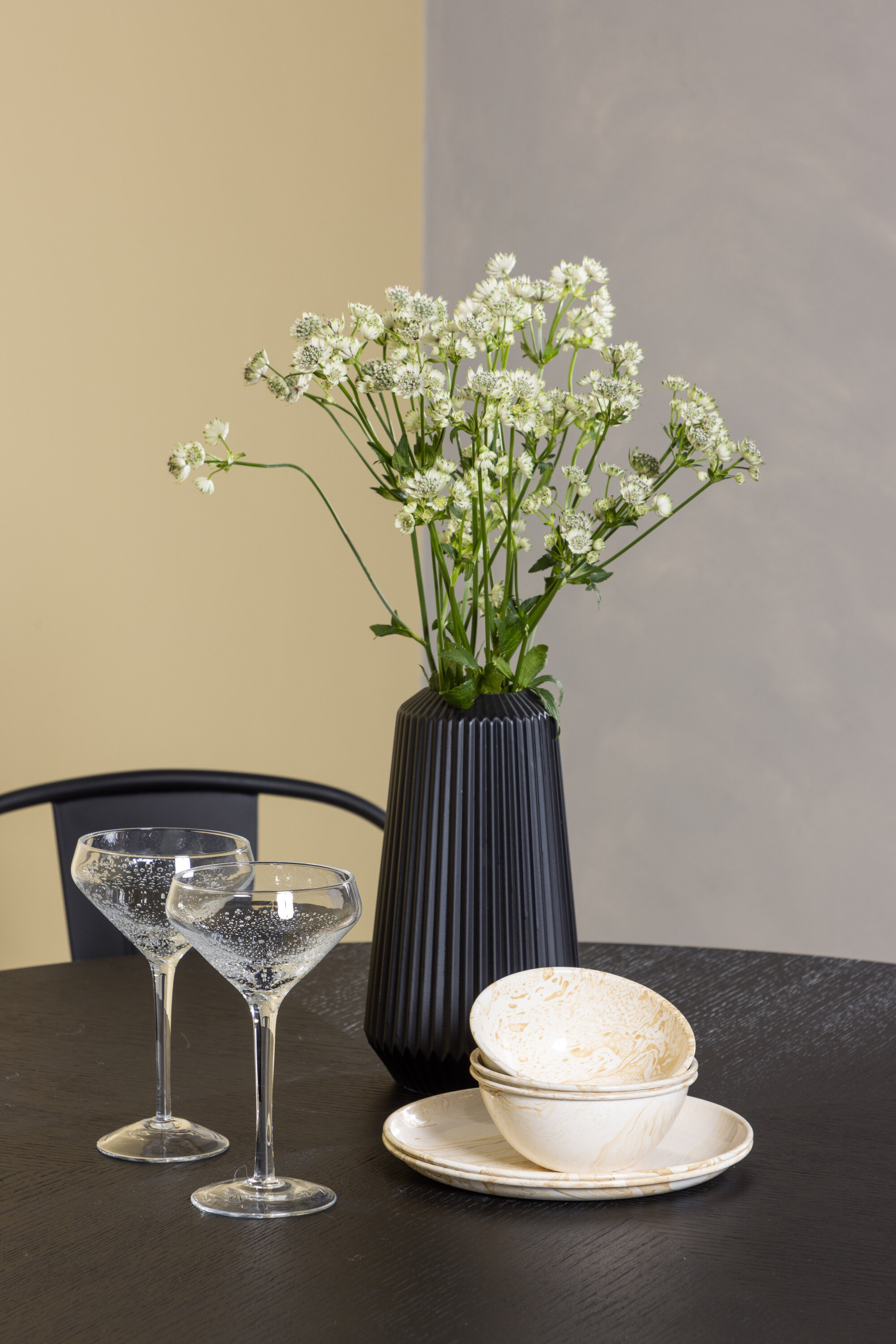 deLOHN Copenhagen, Tempe Kör alakú étkezőgarnitúra