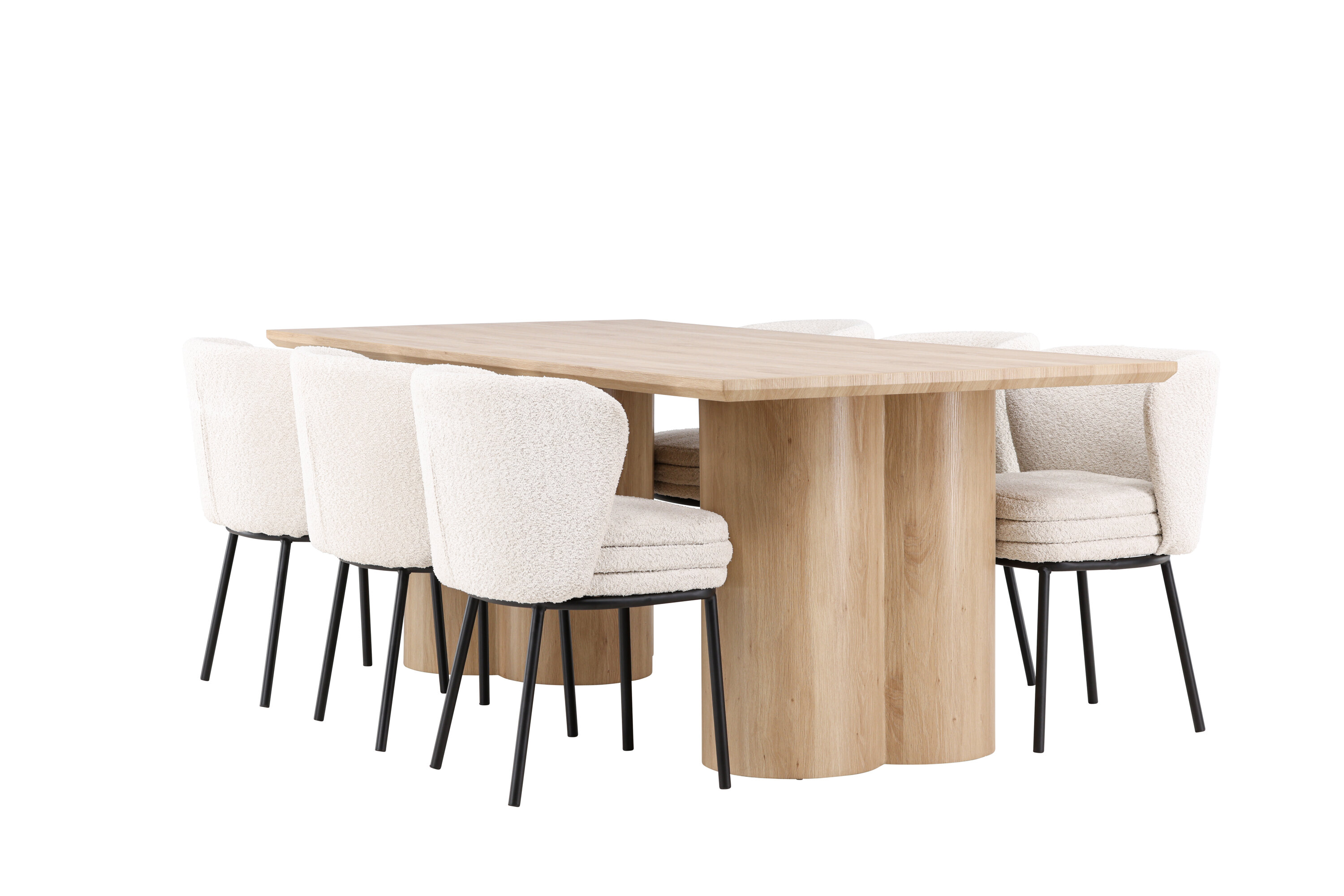 deLOHN Olivia, Agnes Téglalap alakú étkezőgarnitúra