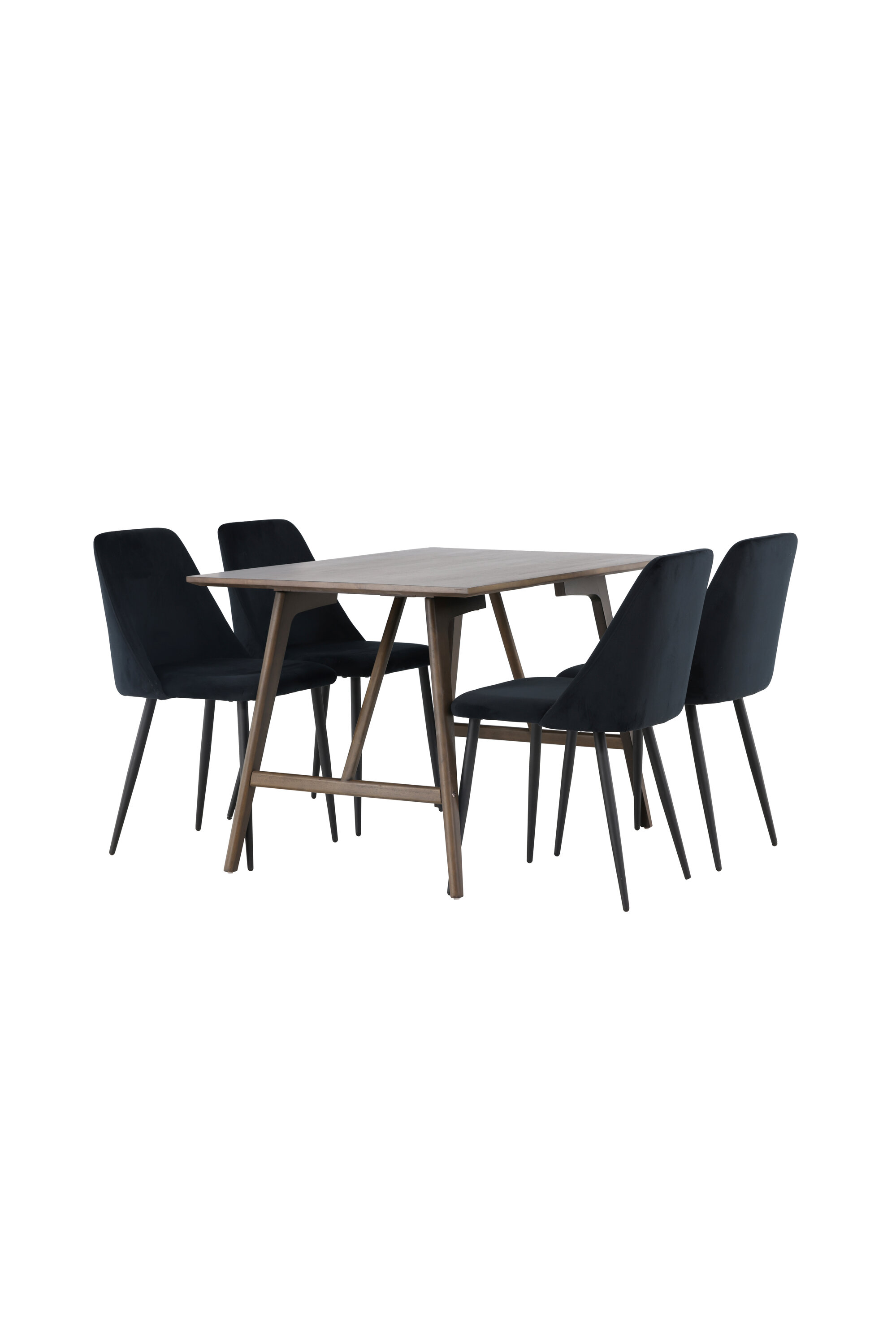 deLOHN Night Téglalap alakú étkezőgarnitúra