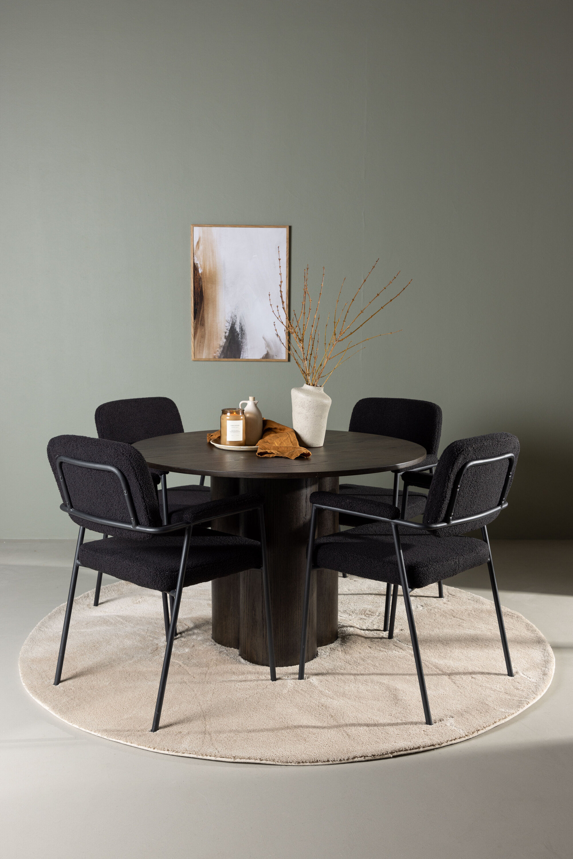 deLOHN Yesterday Kör alakú étkezőgarnitúra deLOHN Yesterday Kör alakú étkezőgarnitúra