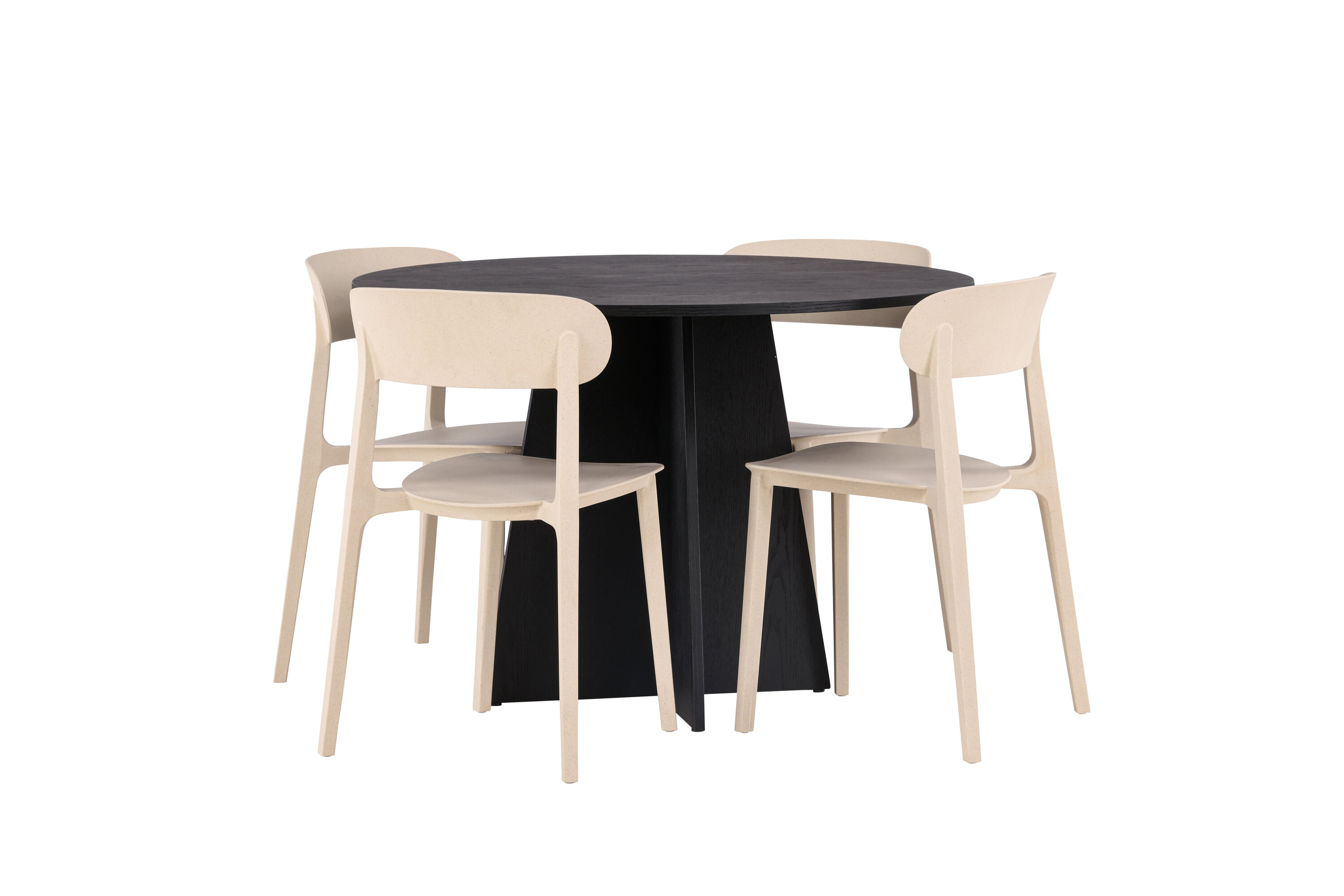 deLOHN Bootcut Oval, Åstol Kör alakú étkezőgarnitúra