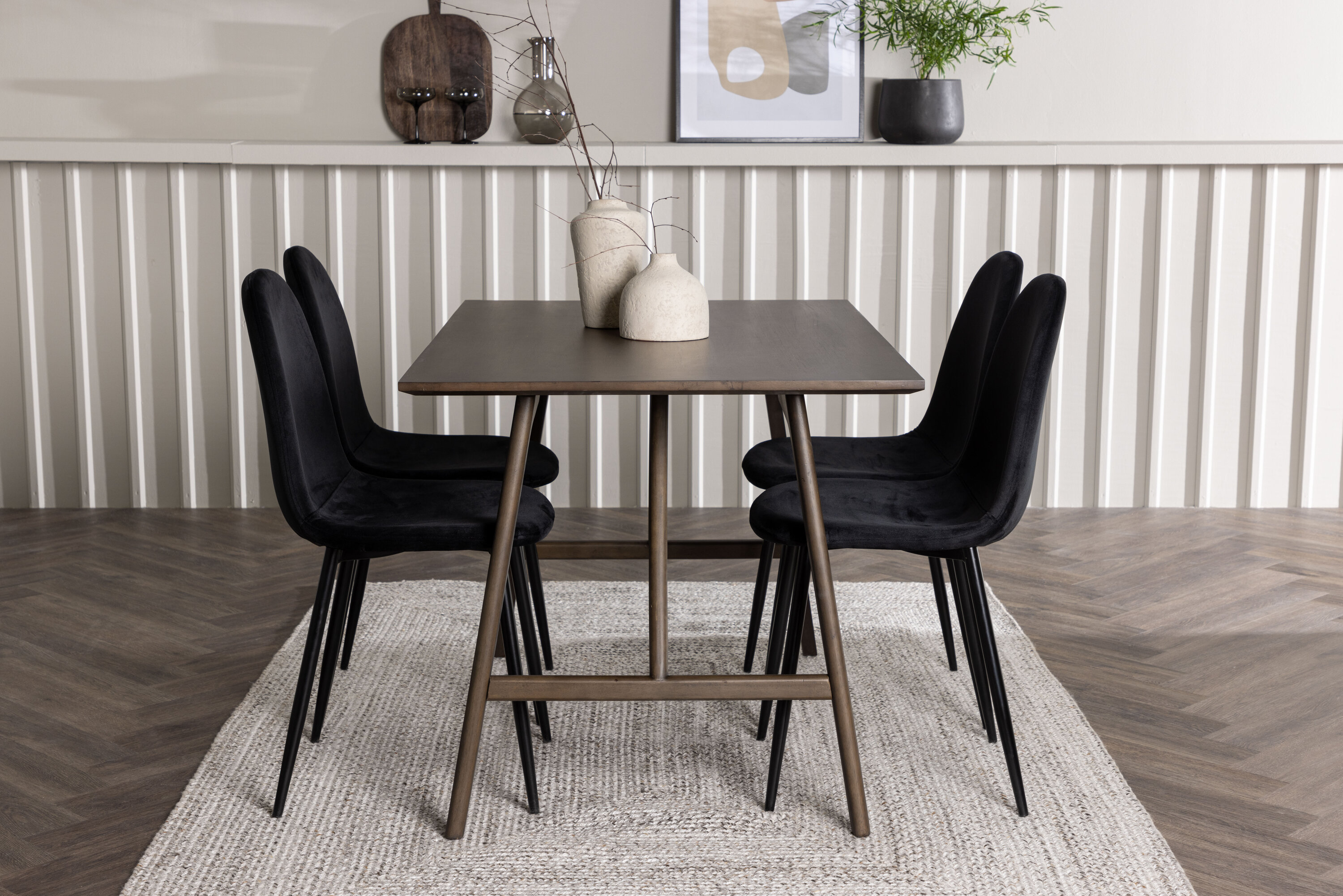 deLOHN Polar Téglalap alakú étkezőgarnitúra