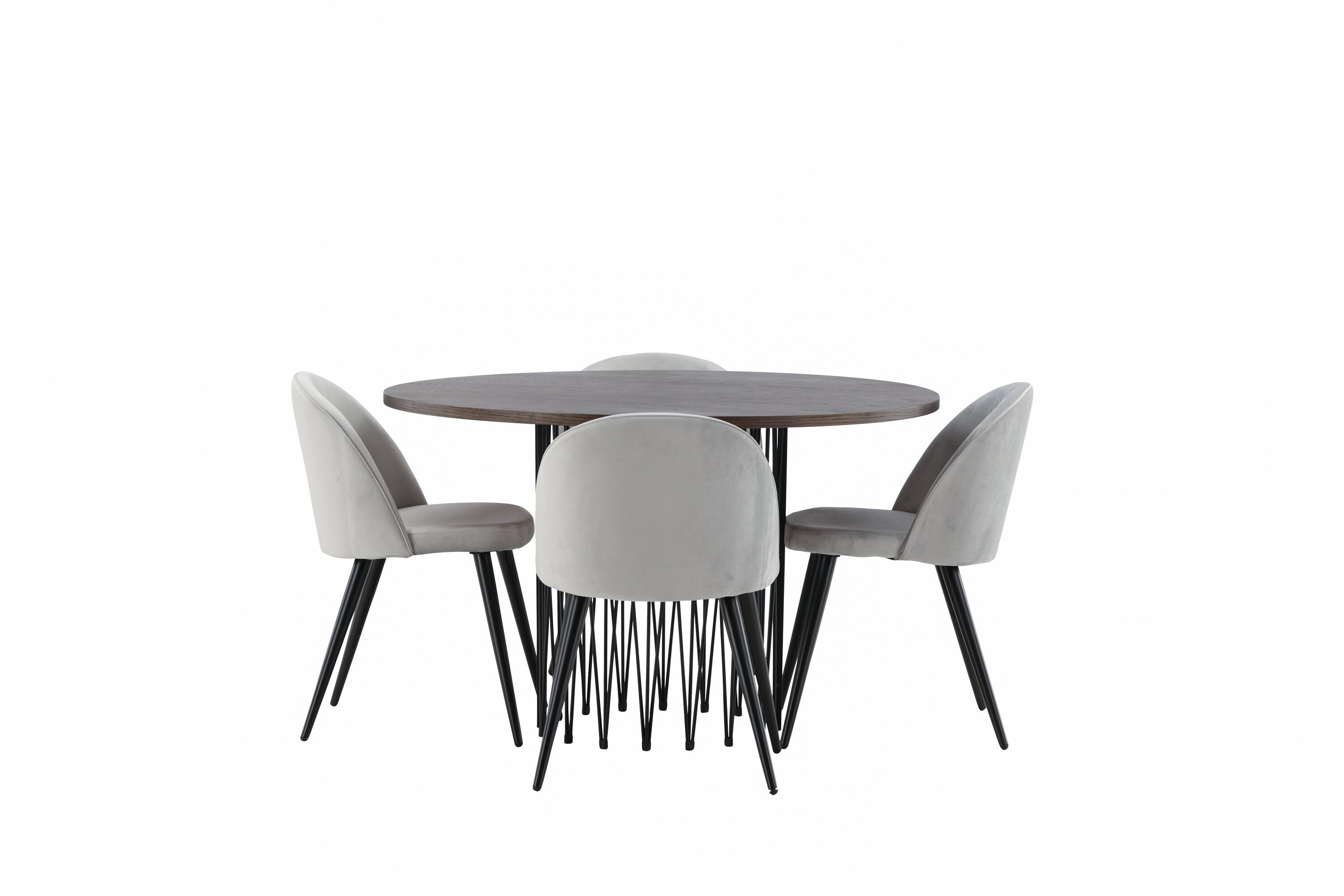 deLOHN Stone round, Velvet Kör alakú étkezőgarnitúra