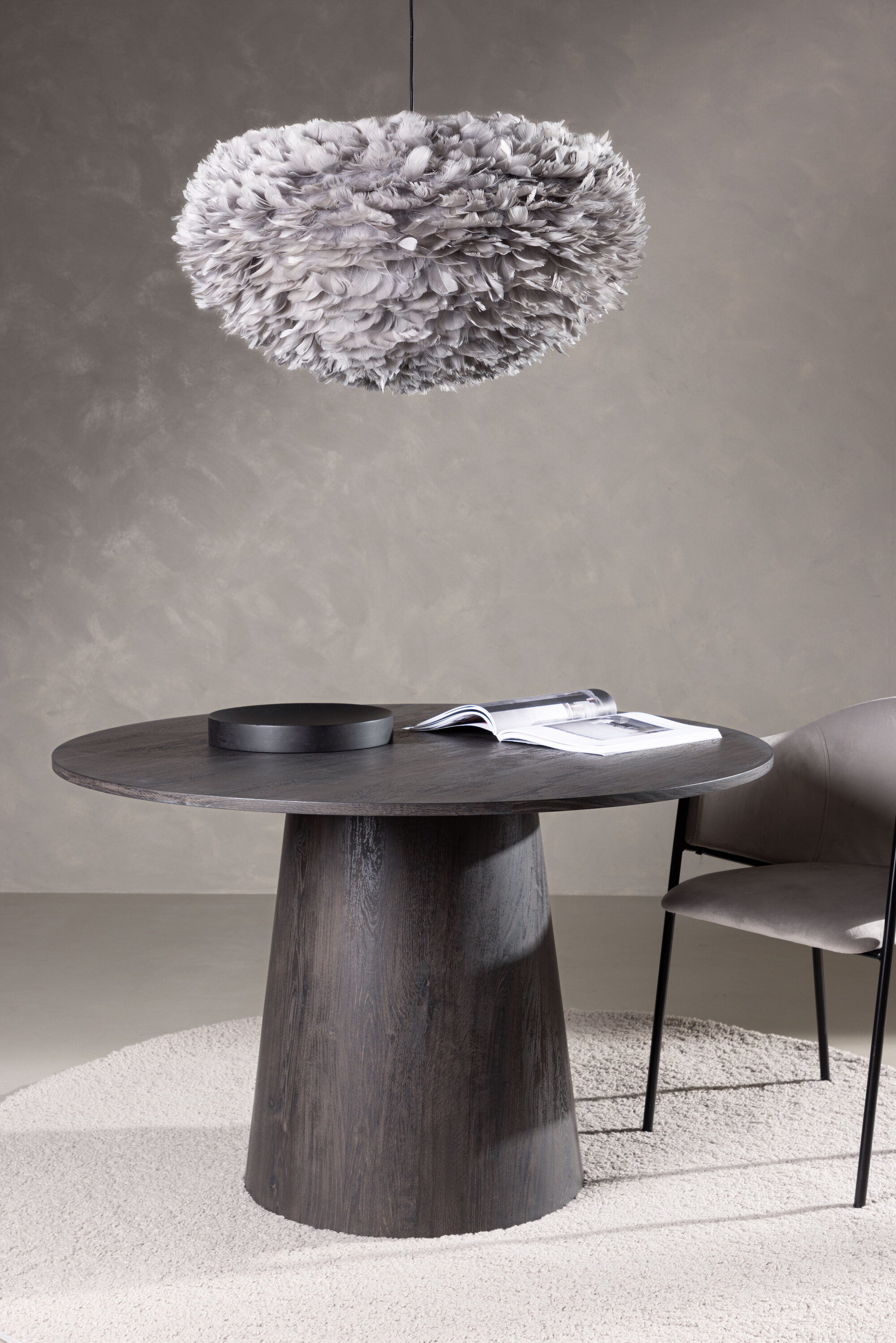 deLOHN Lanzo Kerek étkezőasztal