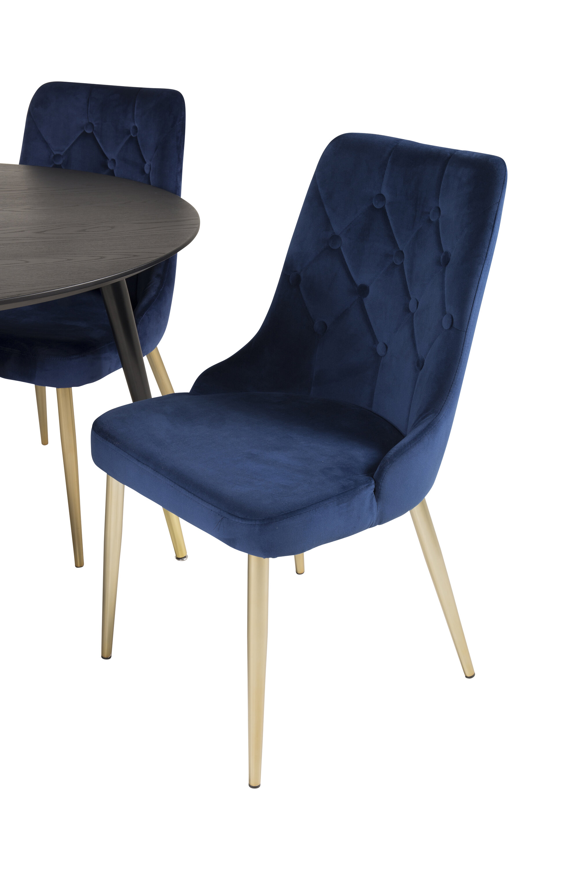 deLOHN Dipp, Velvet Deluxe Kör alakú étkezőgarnitúra deLOHN Dipp, Velvet Deluxe Kör alakú étkezőgarnitúra