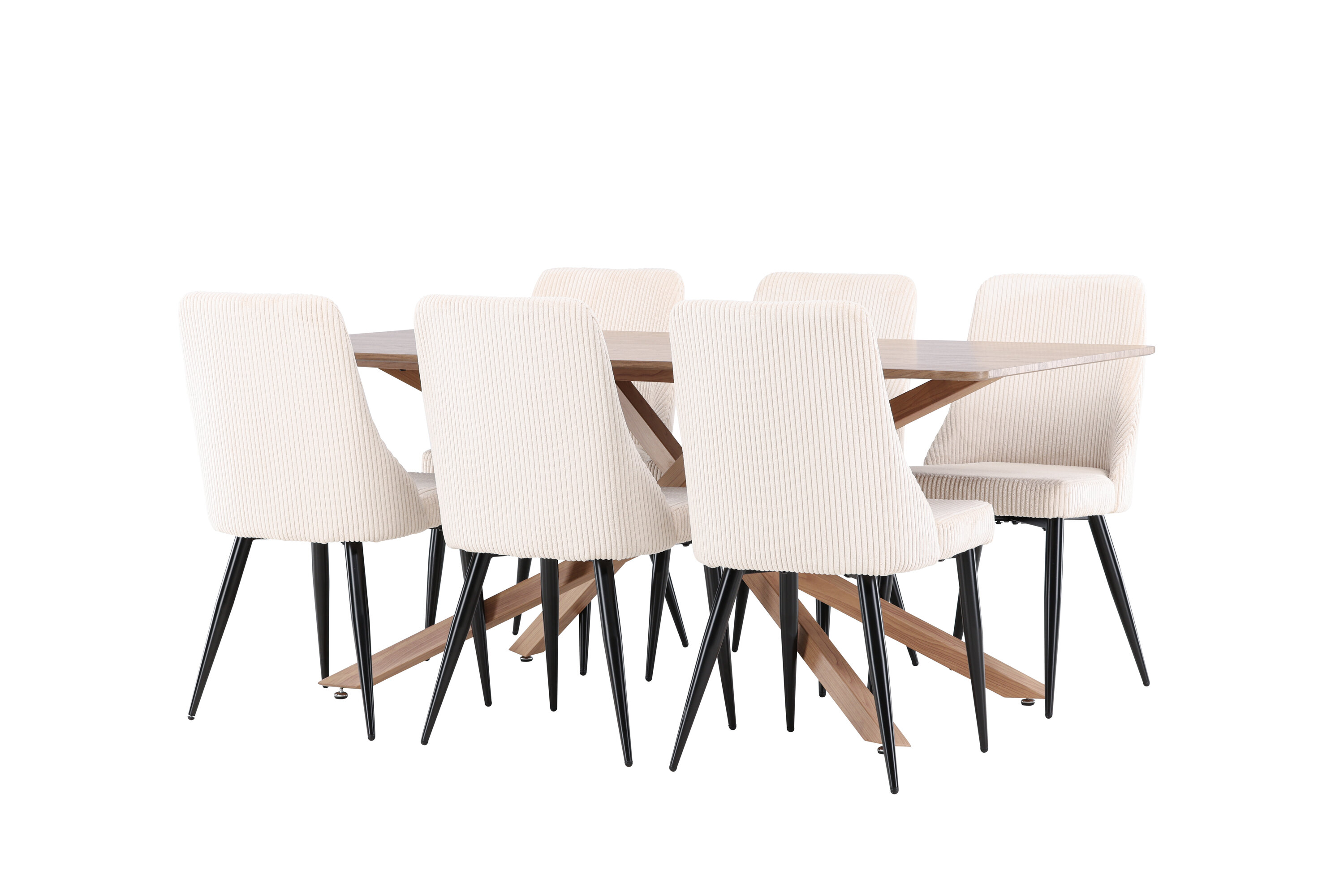 deLOHN Piazza, Leone Téglalap alakú étkezőgarnitúra