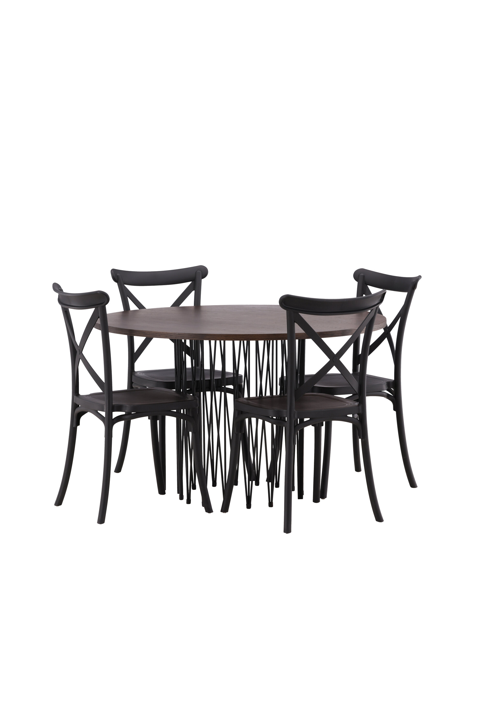 deLOHN Stone round, Crosett Kör alakú étkezőgarnitúra