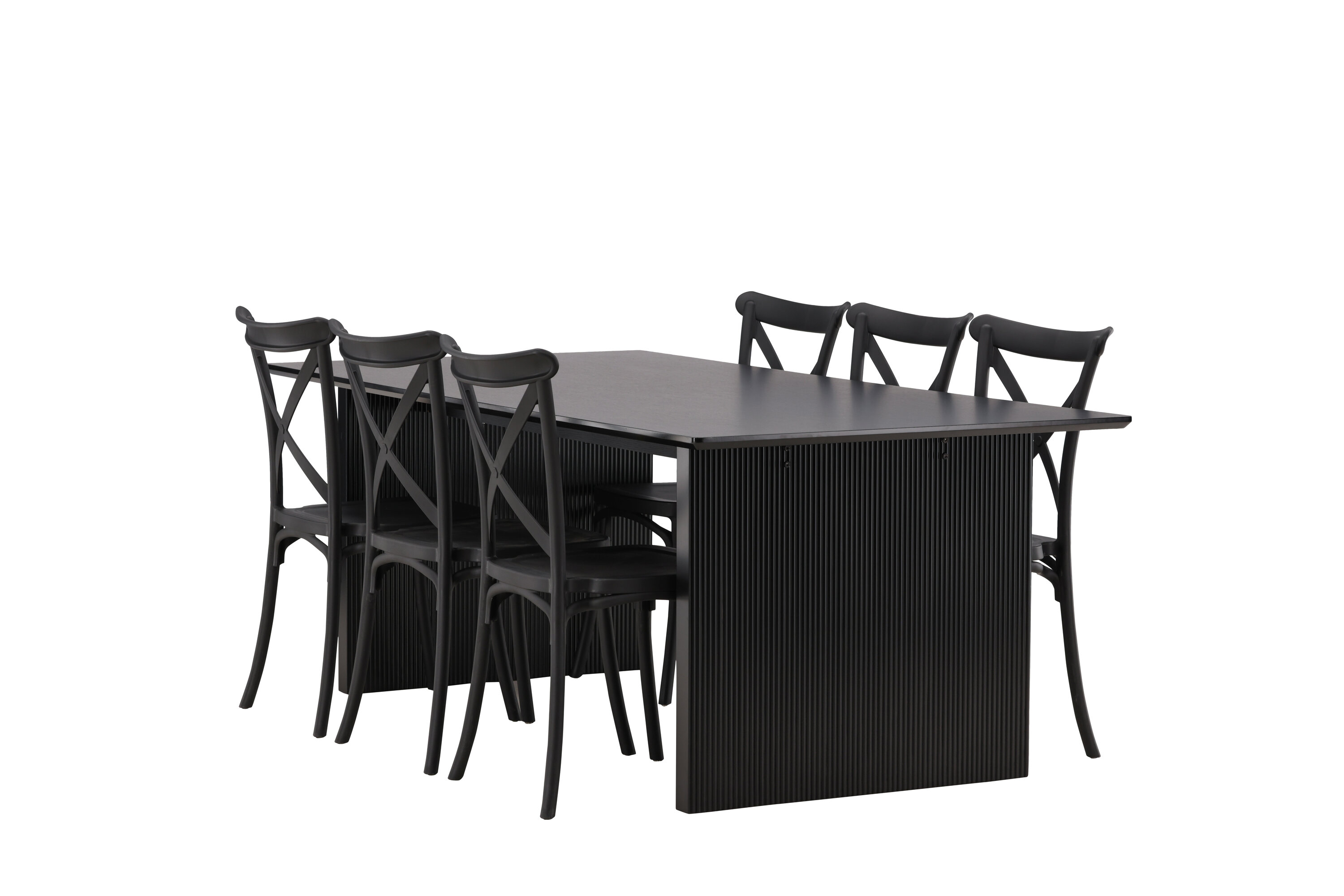 deLOHN Vail, Crosett Téglalap alakú étkezőgarnitúra