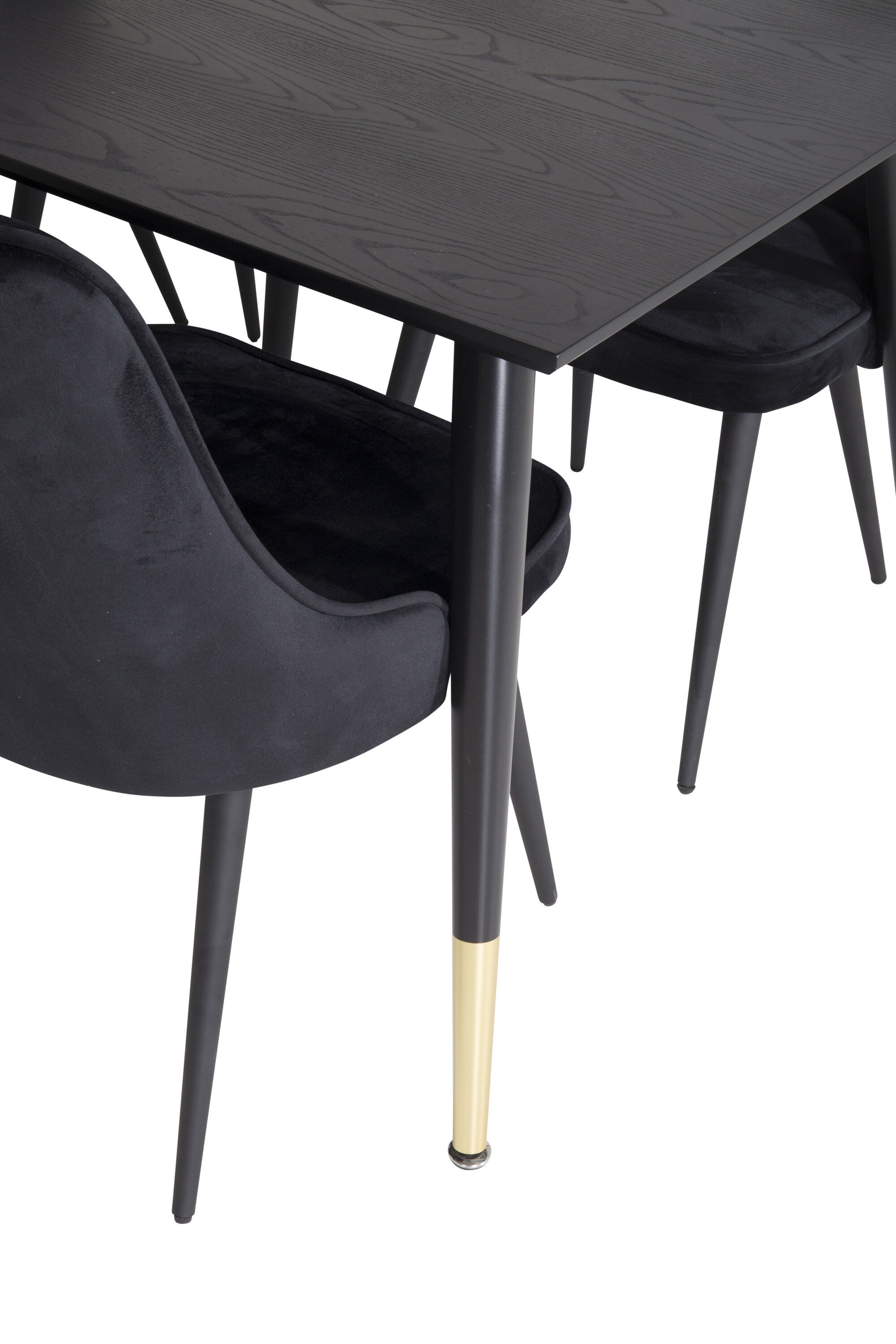 deLOHN Dipp, Velvet Deluxe Téglalap alakú étkezőgarnitúra deLOHN Dipp, Velvet Deluxe Téglalap alakú étkezőgarnitúra