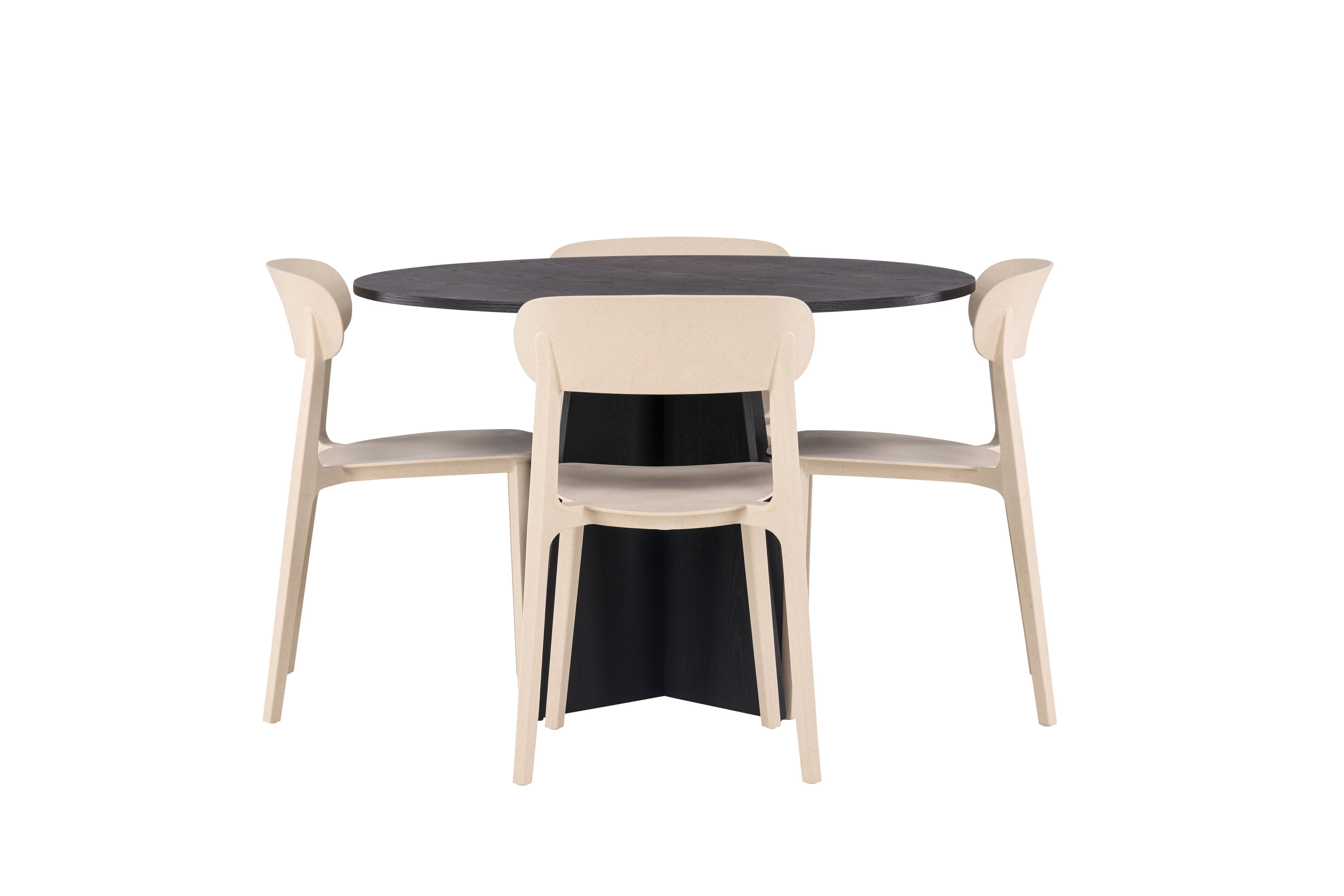 deLOHN Bootcut Oval, Åstol Kör alakú étkezőgarnitúra