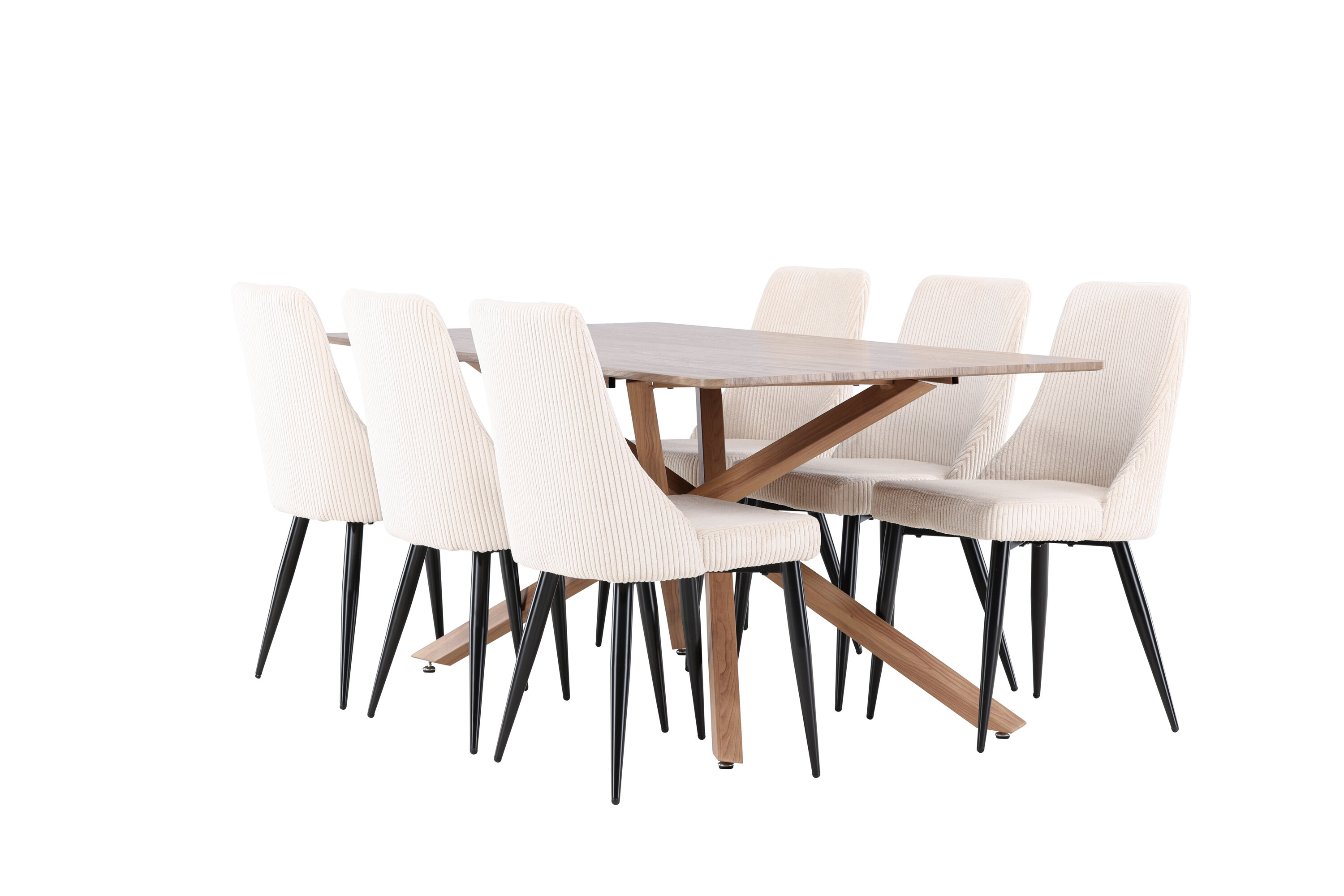 deLOHN Piazza, Leone Téglalap alakú étkezőgarnitúra