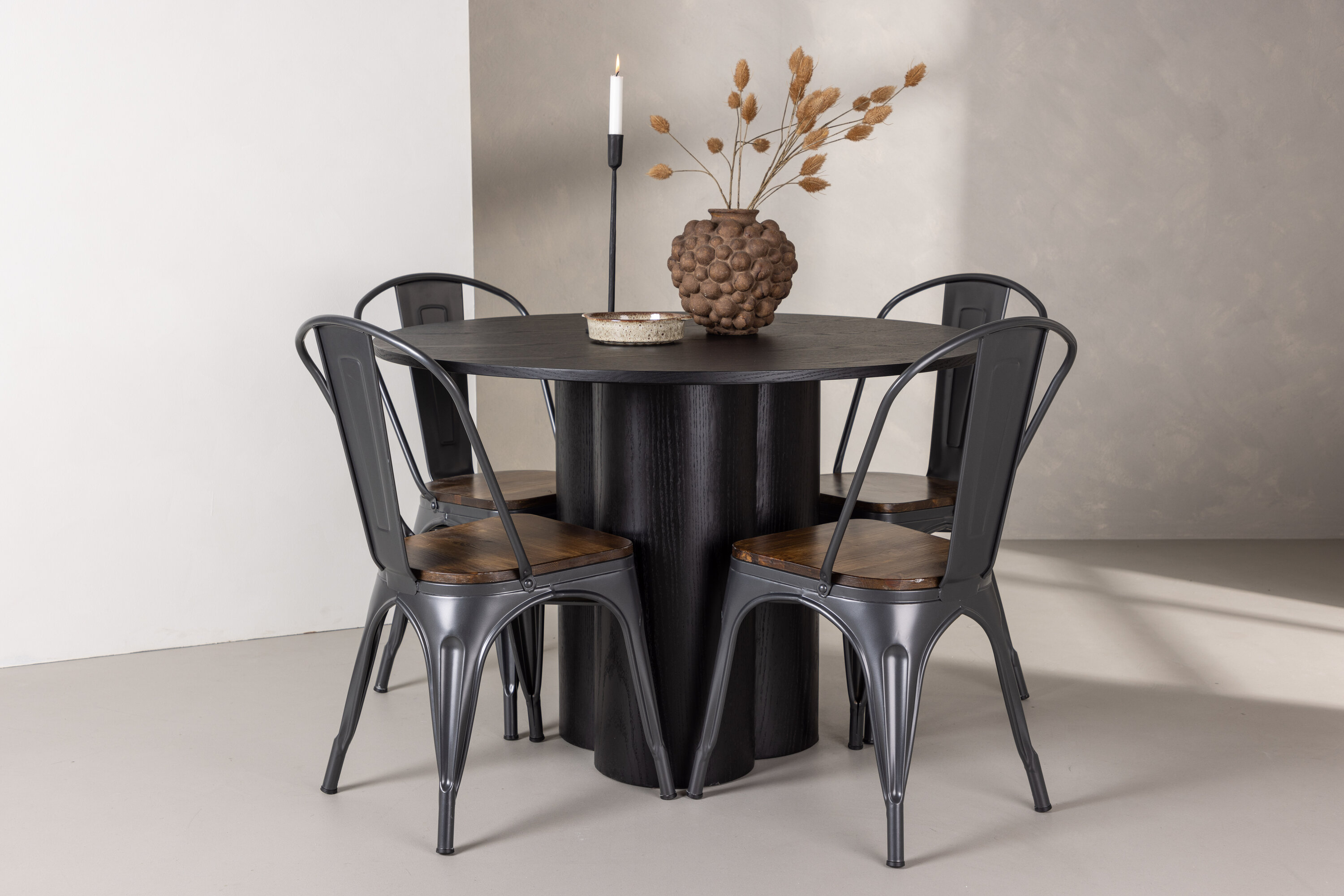 deLOHN Olivia, Tempe Kör alakú étkezőgarnitúra