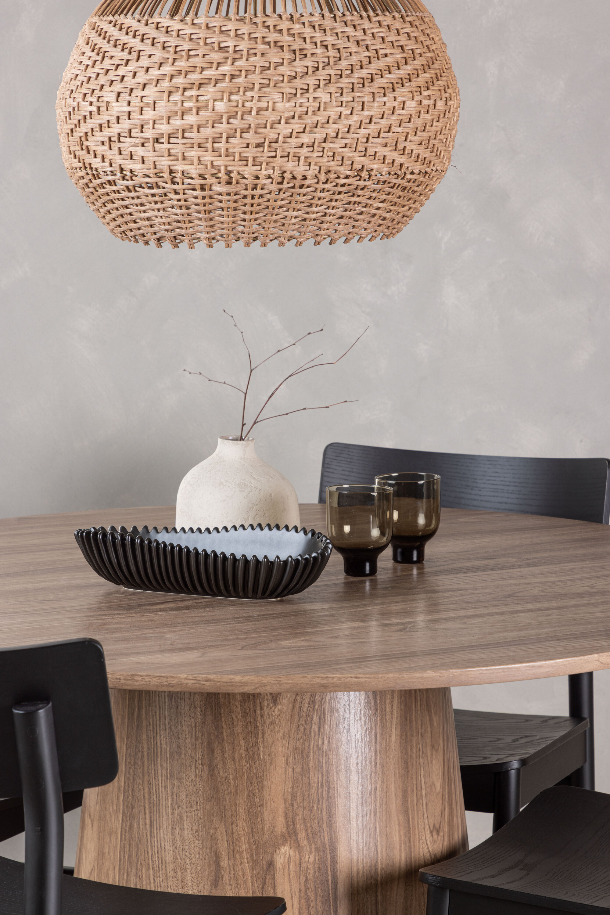 deLOHN Montros Kör alakú étkezőgarnitúra