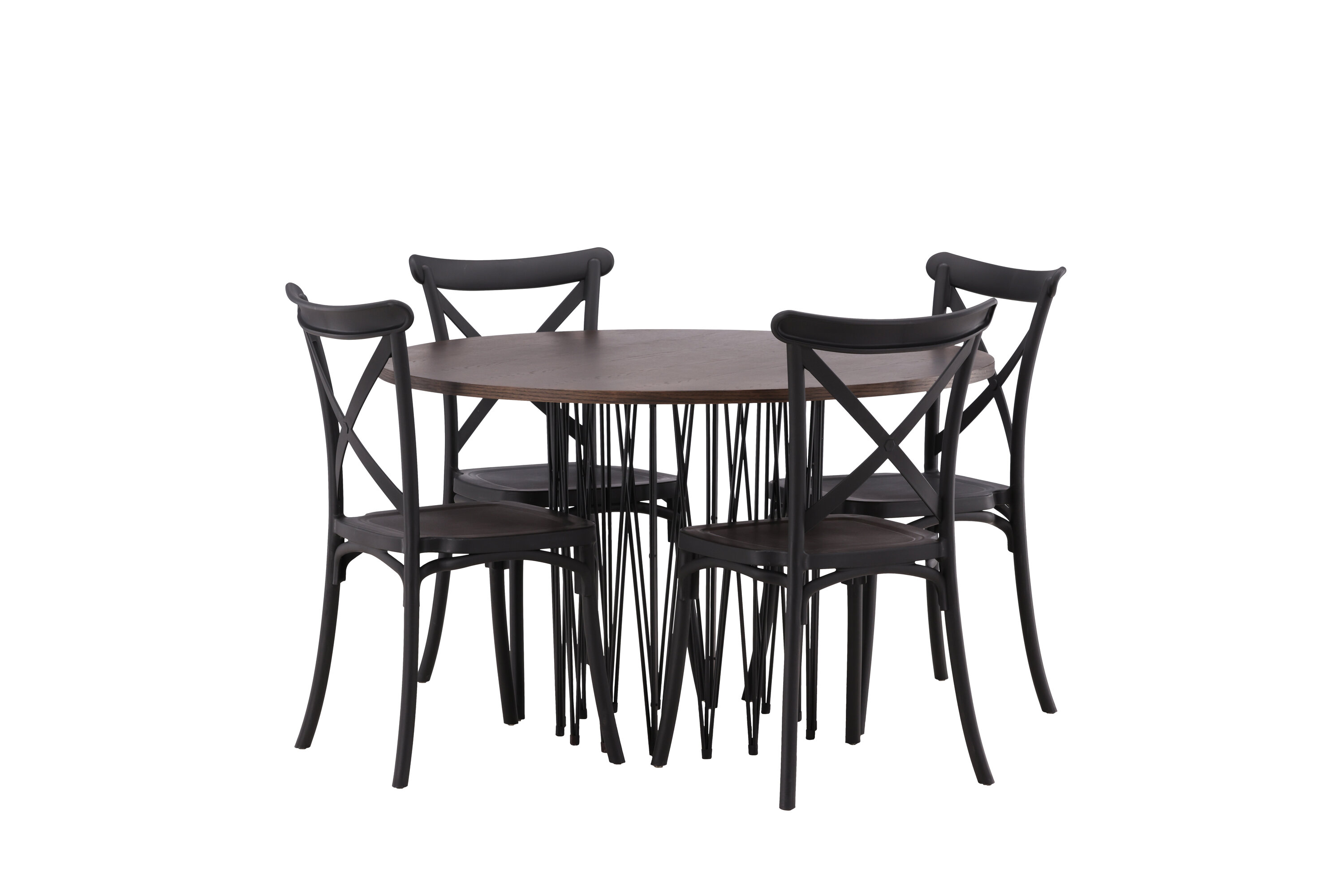 deLOHN Stone round, Crosett Kör alakú étkezőgarnitúra