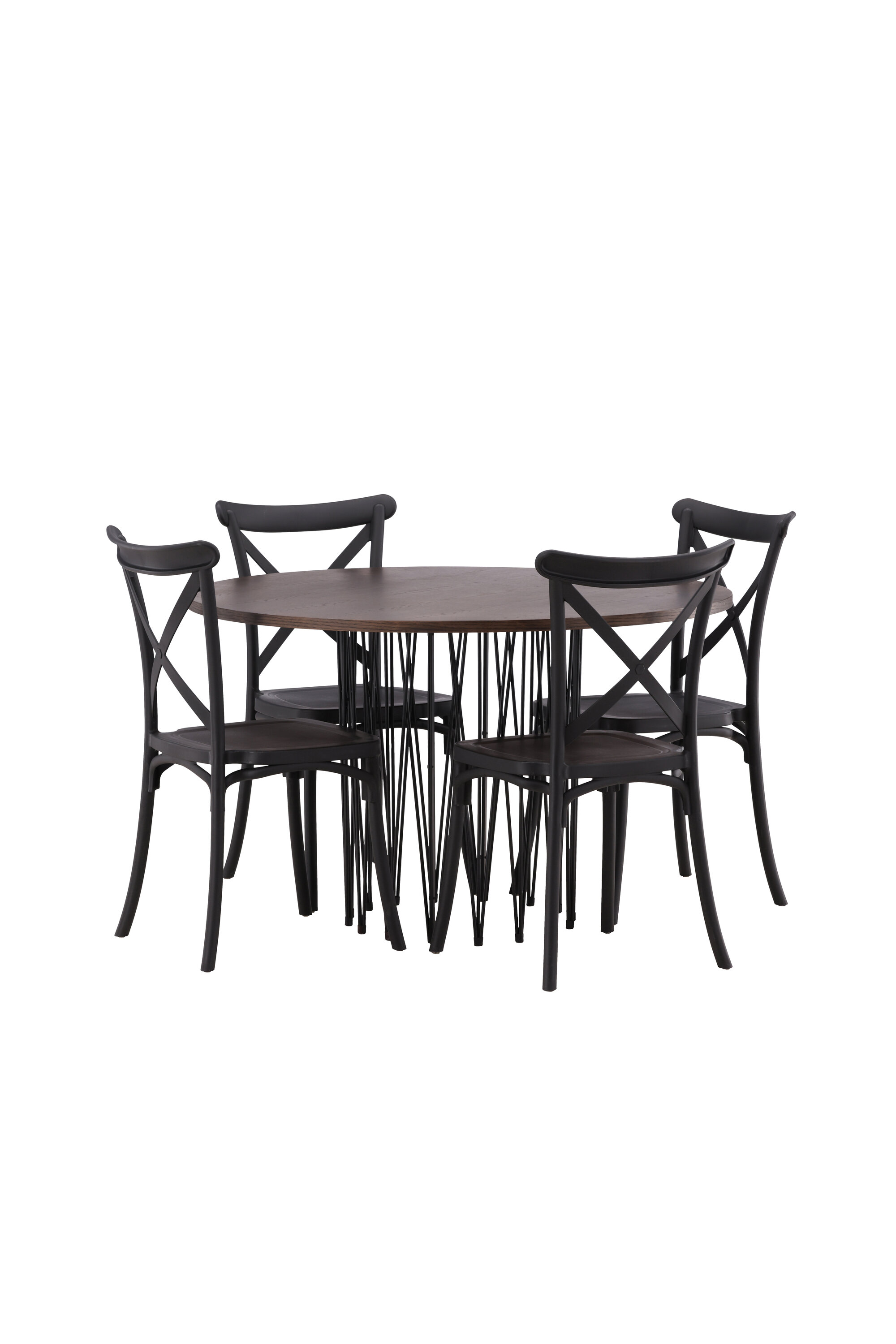 deLOHN Stone round, Crosett Kör alakú étkezőgarnitúra