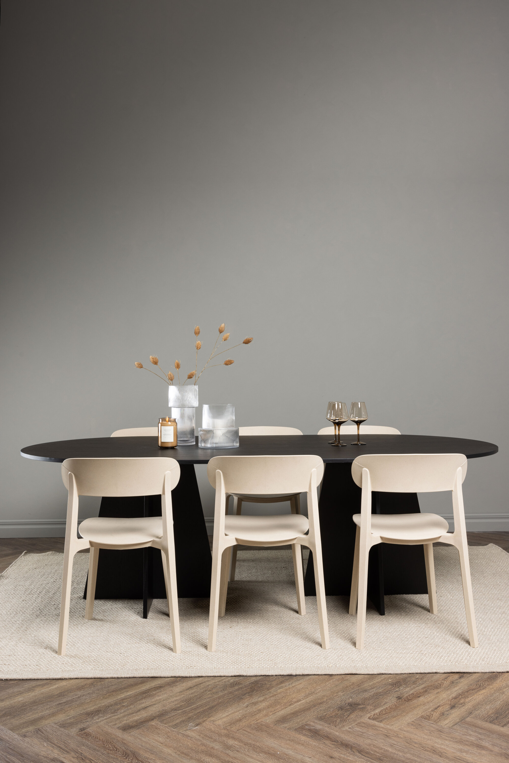 deLOHN Bootcut Oval, Åstol Ovális étkezőgarnitúra