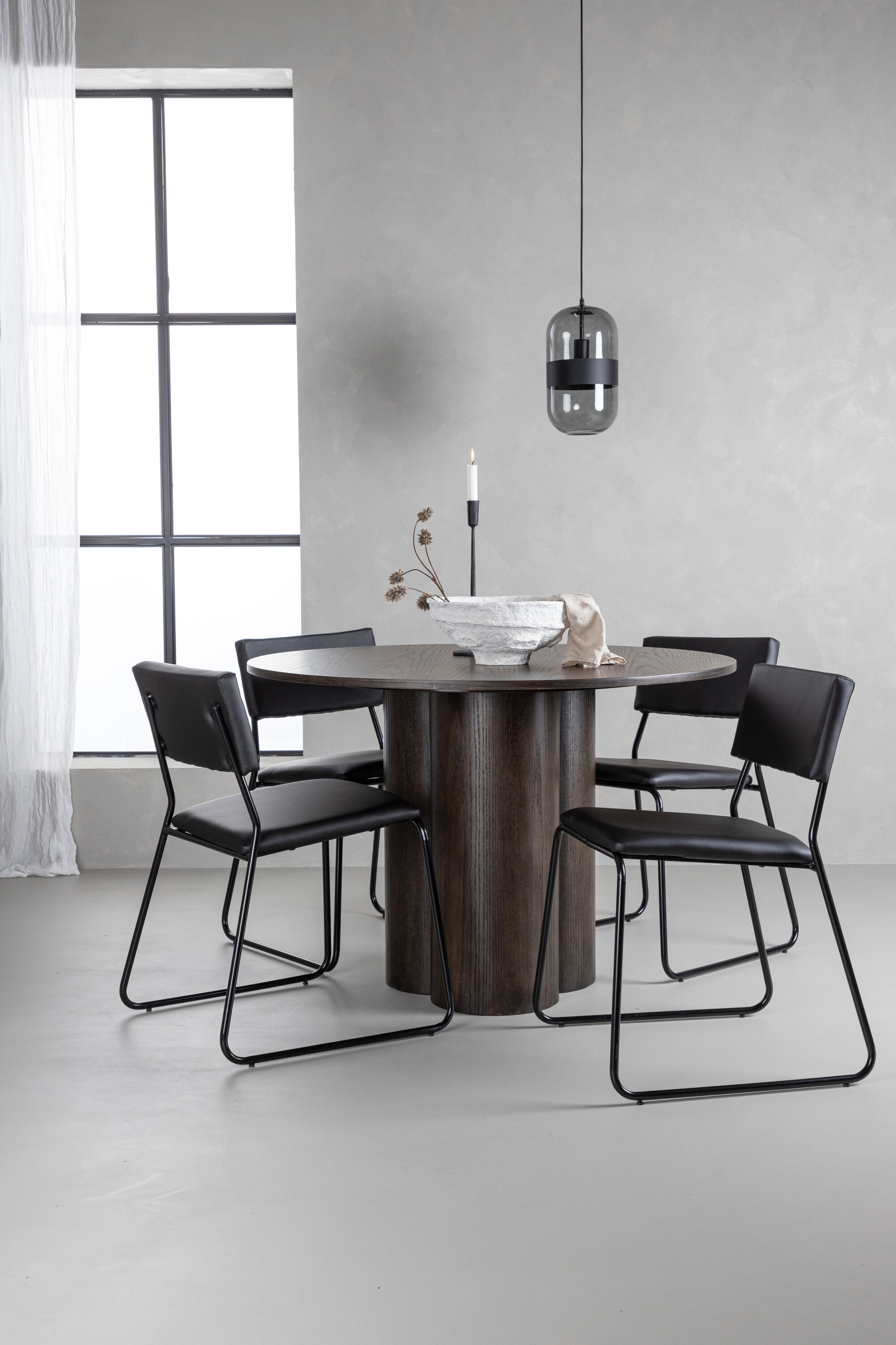 deLOHN Olivia, Kenth Kör alakú étkezőgarnitúra