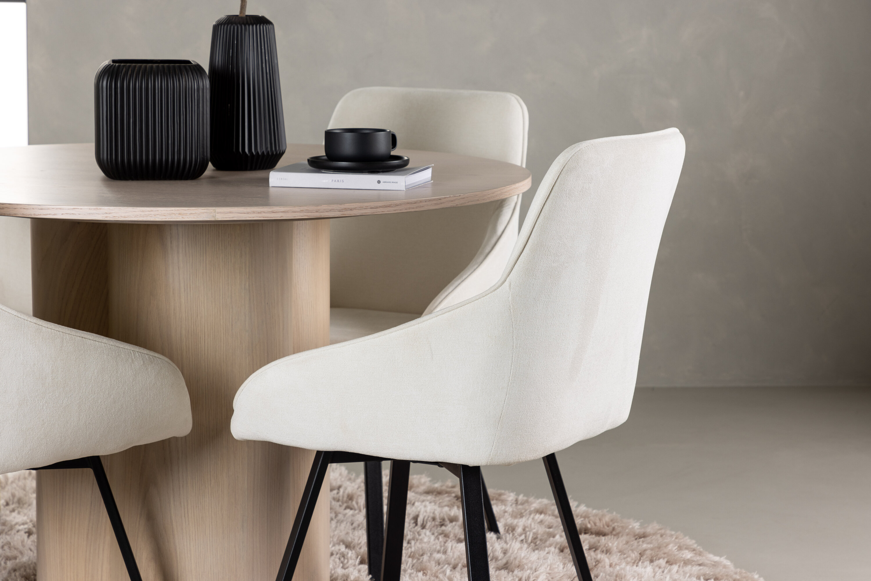 deLOHN Rosie Kör alakú étkezőgarnitúra