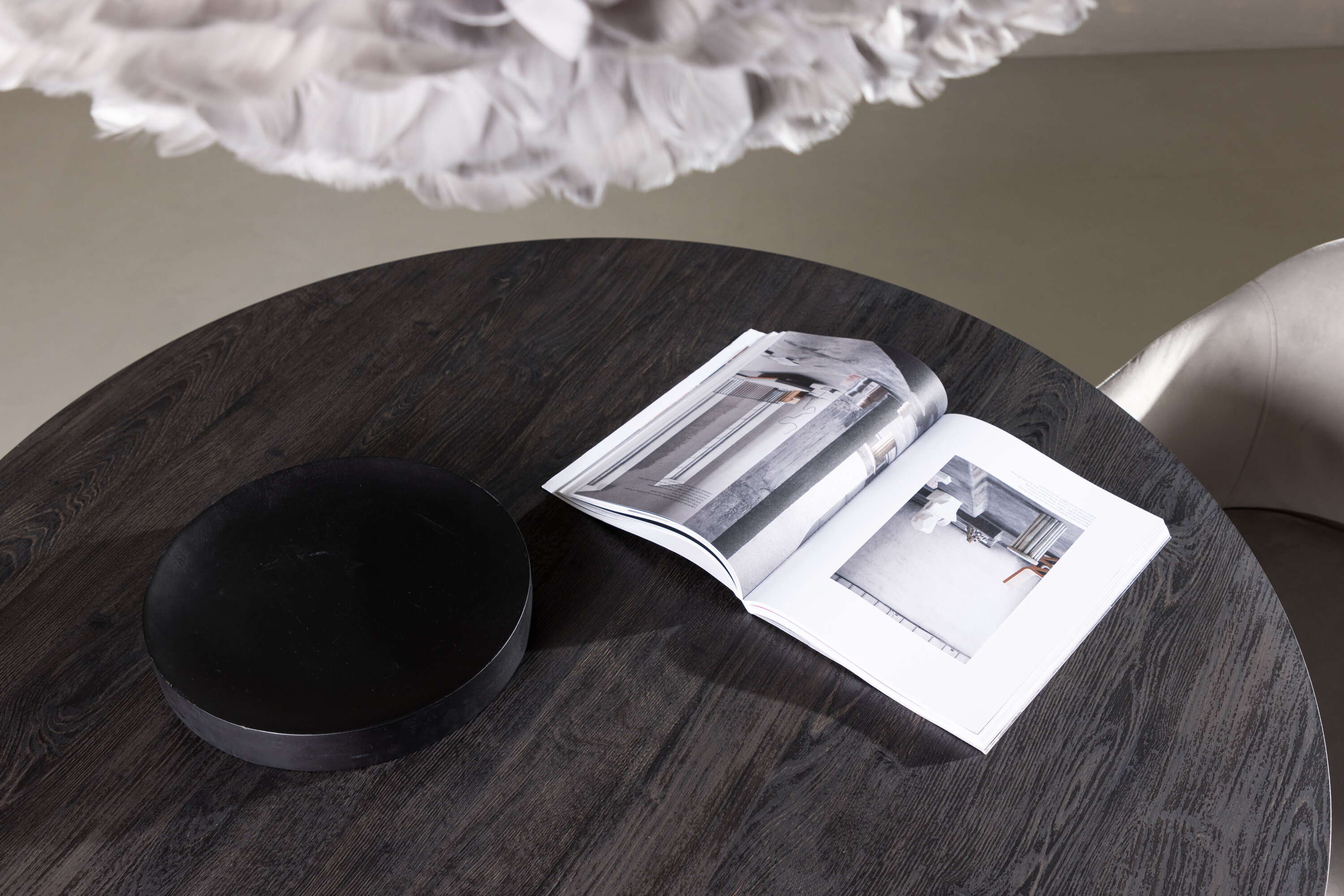 deLOHN Lanzo Kerek étkezőasztal