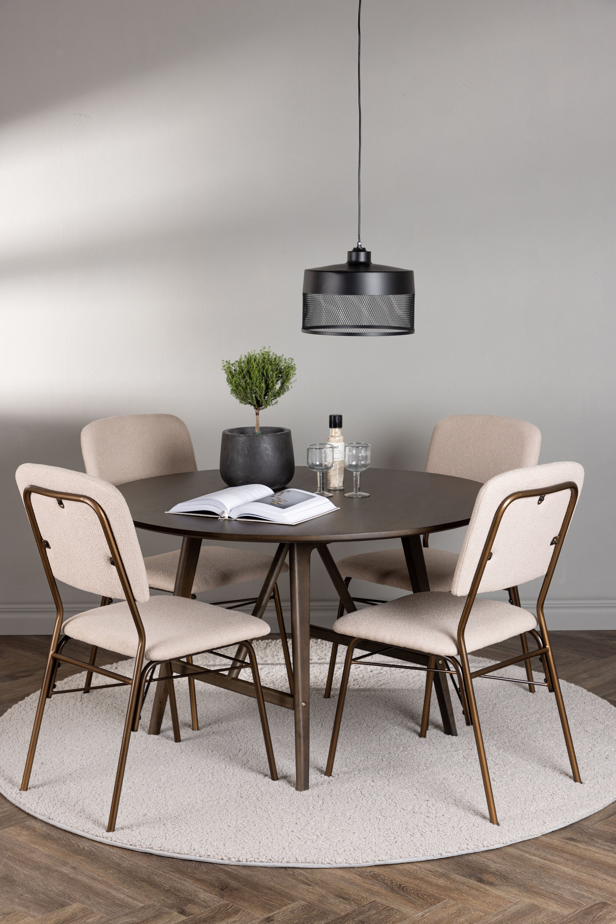 deLOHN Seda Kör alakú étkezőgarnitúra