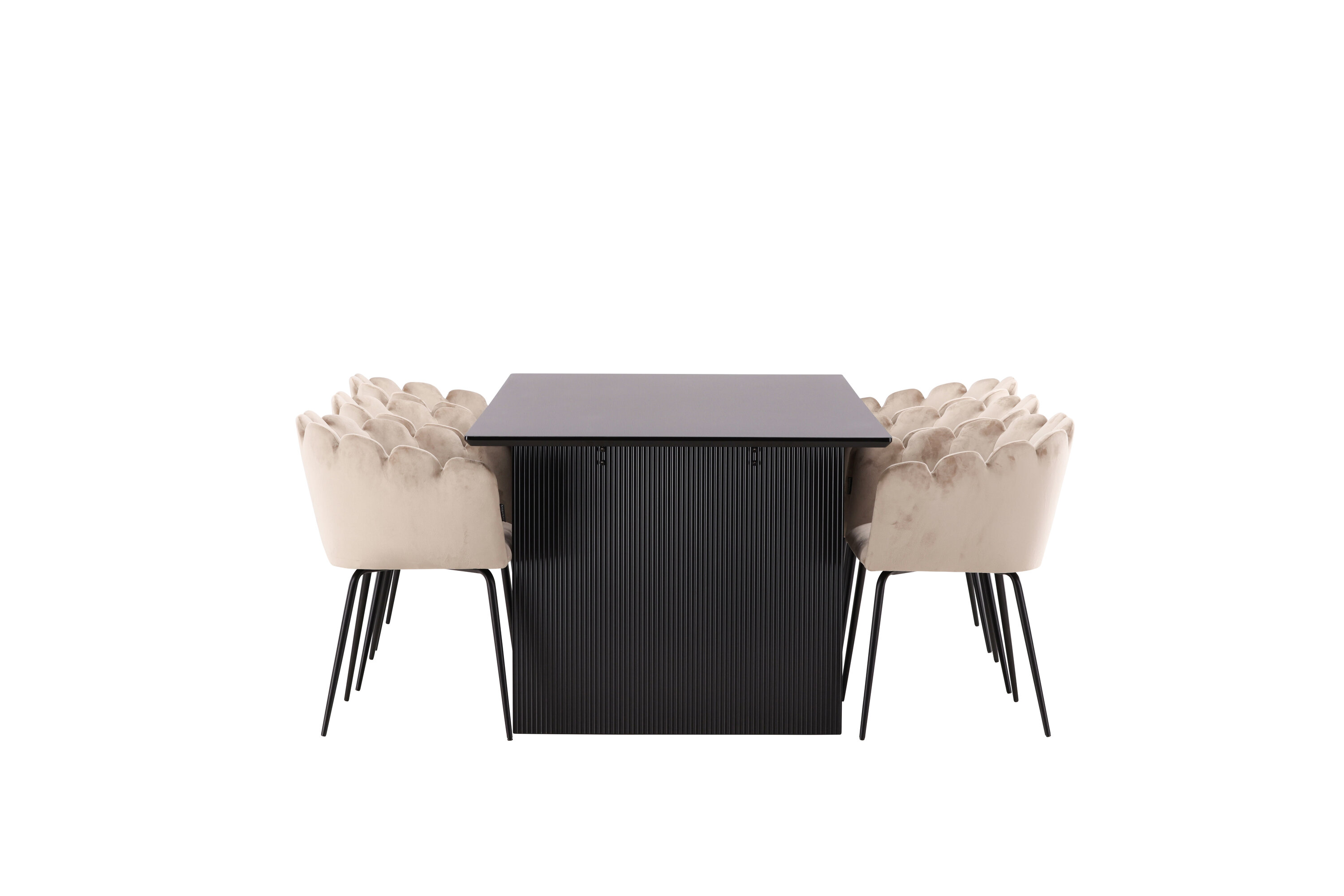 deLOHN Vail, Limhamn Téglalap alakú étkezőgarnitúra