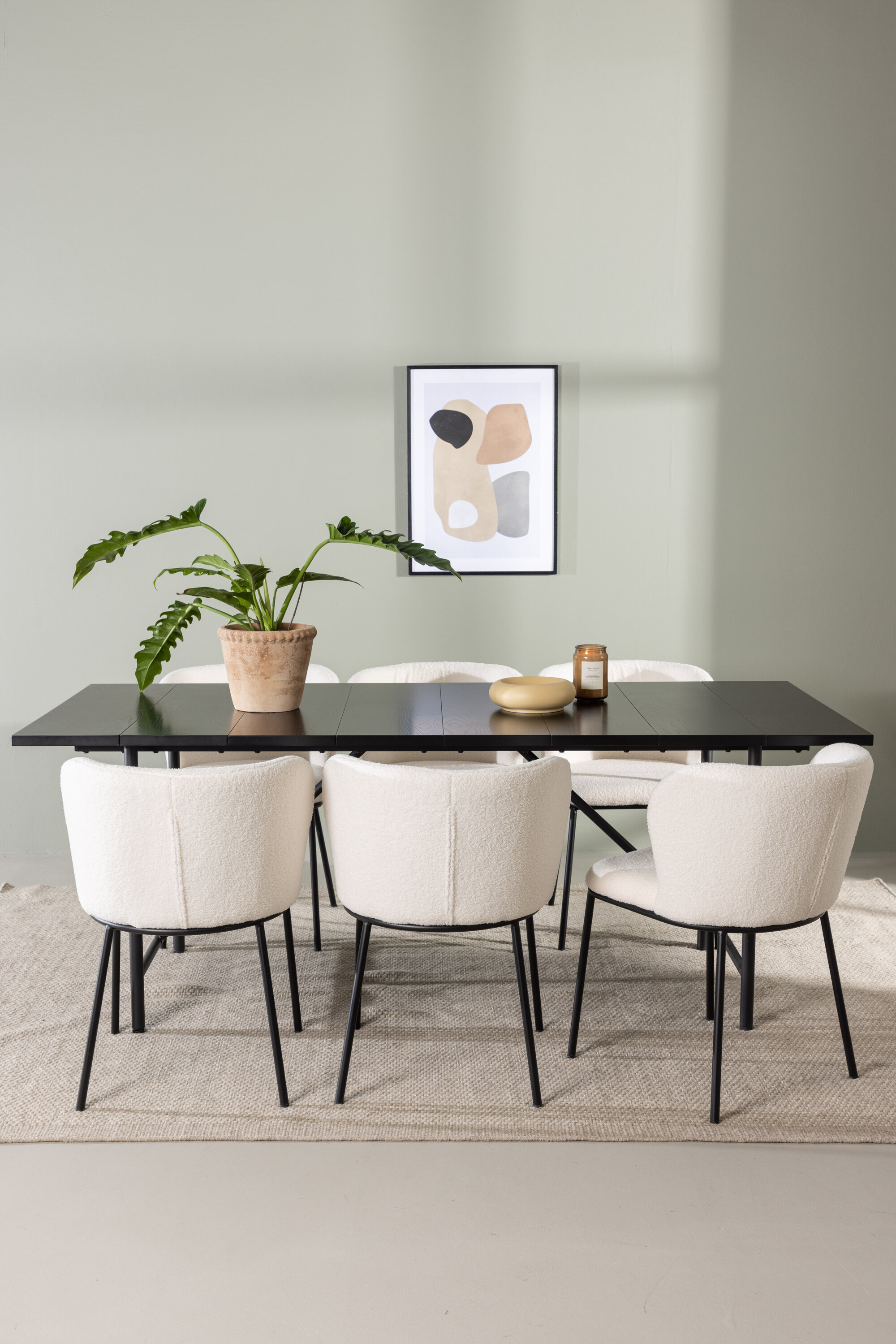 deLOHN Edina Téglalap alakú étkezőgarnitúra