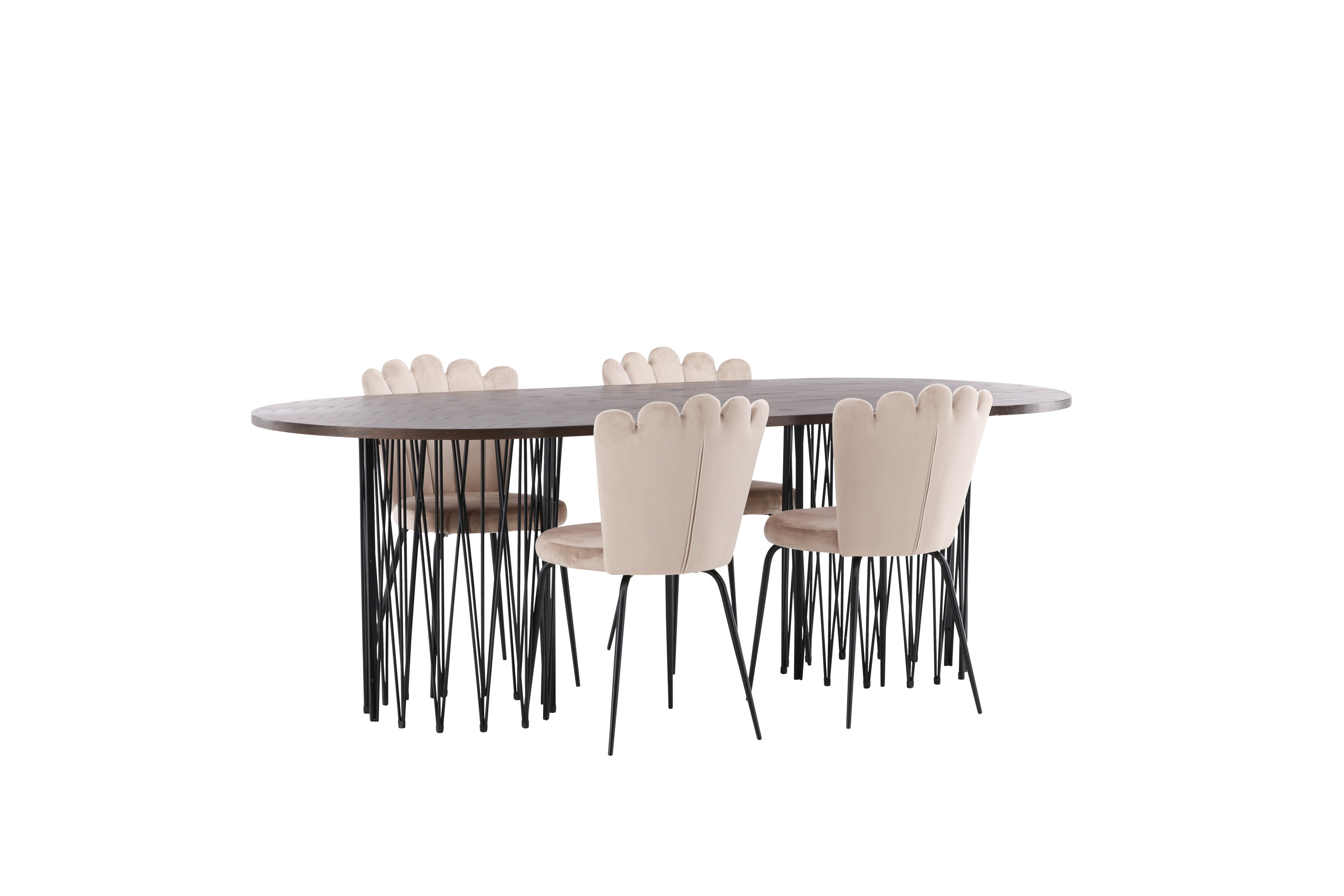 deLOHN Stone oval, Limhamn Ovális étkezőgarnitúra