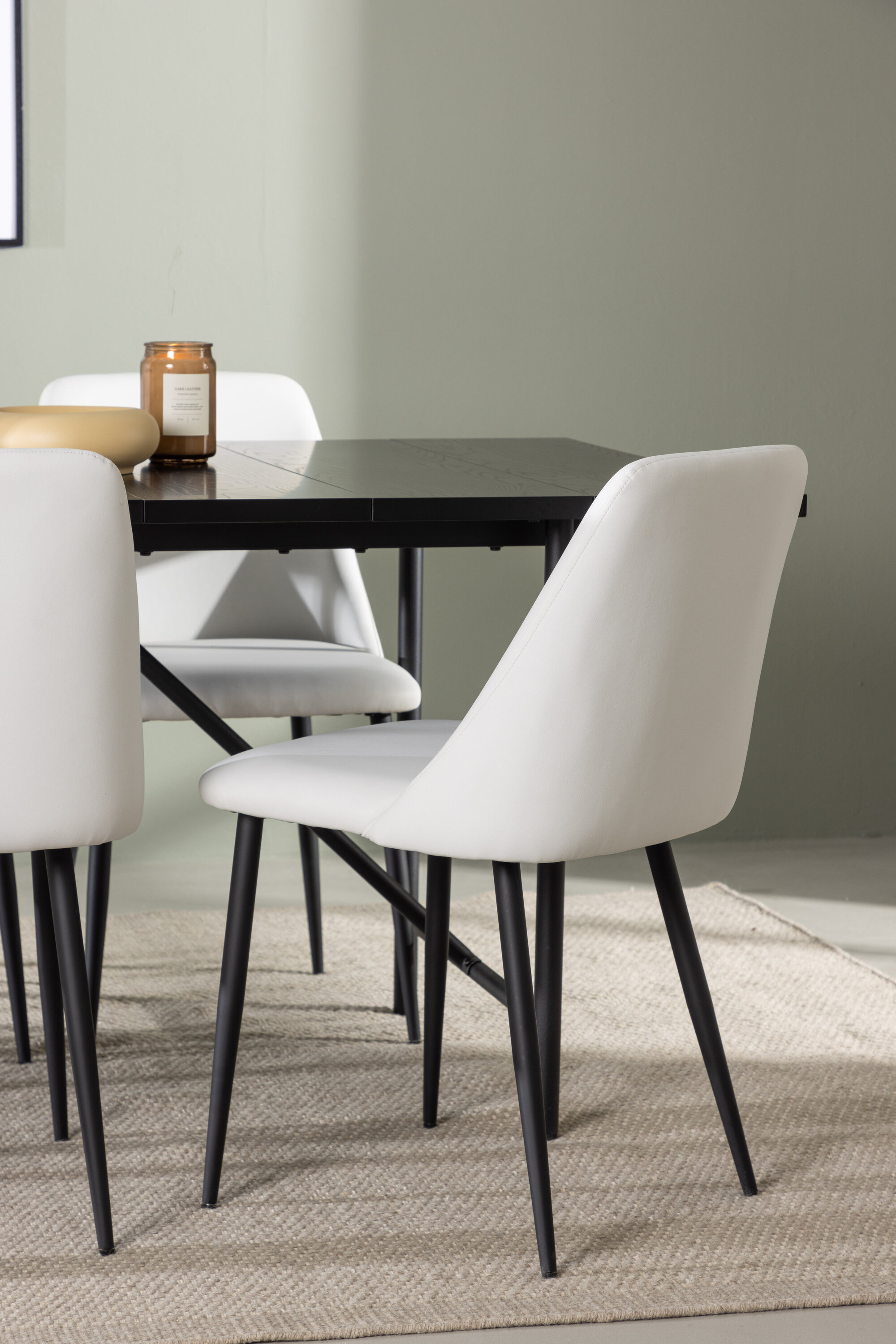 deLOHN Night Téglalap alakú étkezőgarnitúra