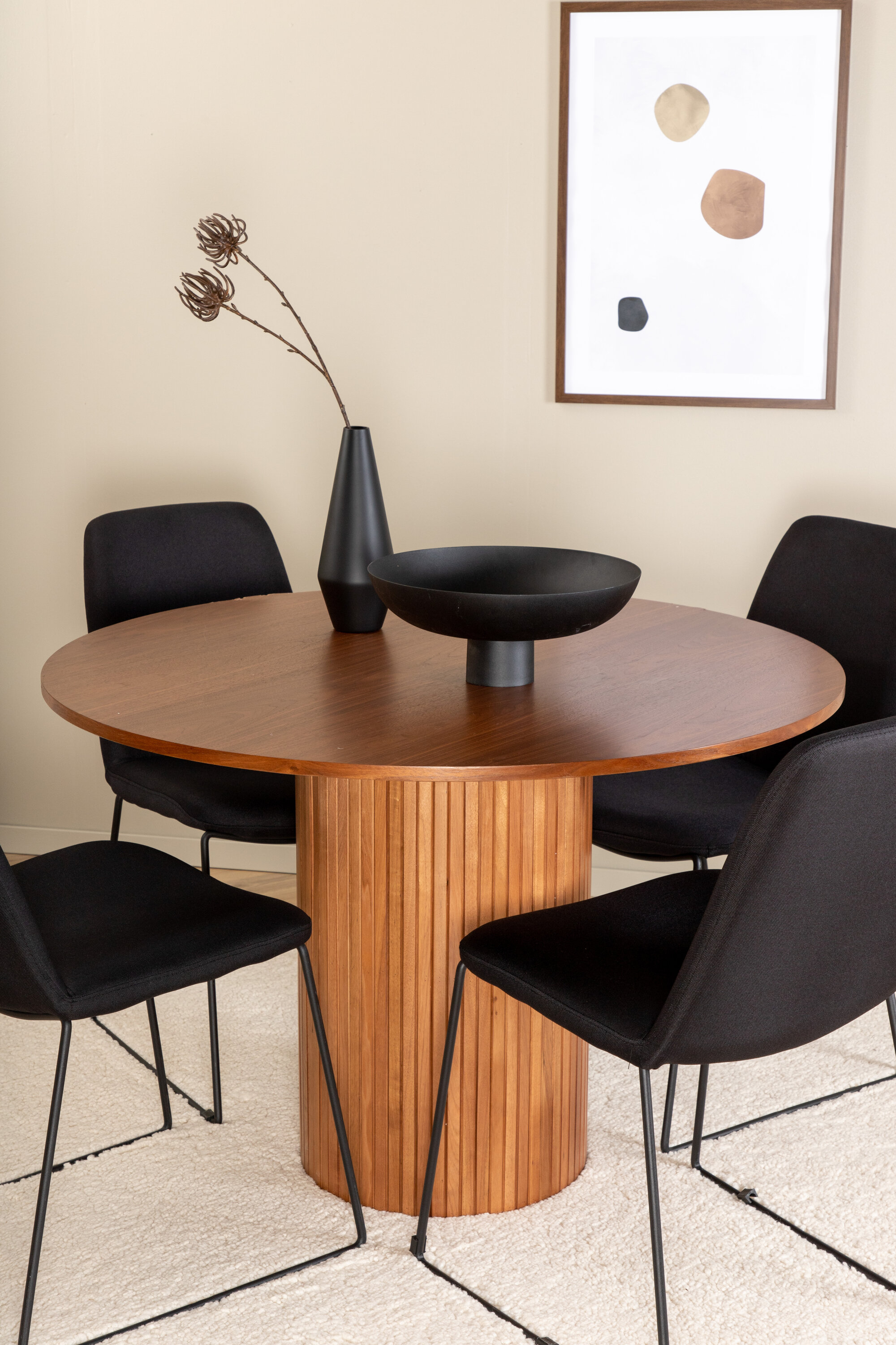 deLOHN Bianca, Muce Kör alakú étkezőgarnitúra
