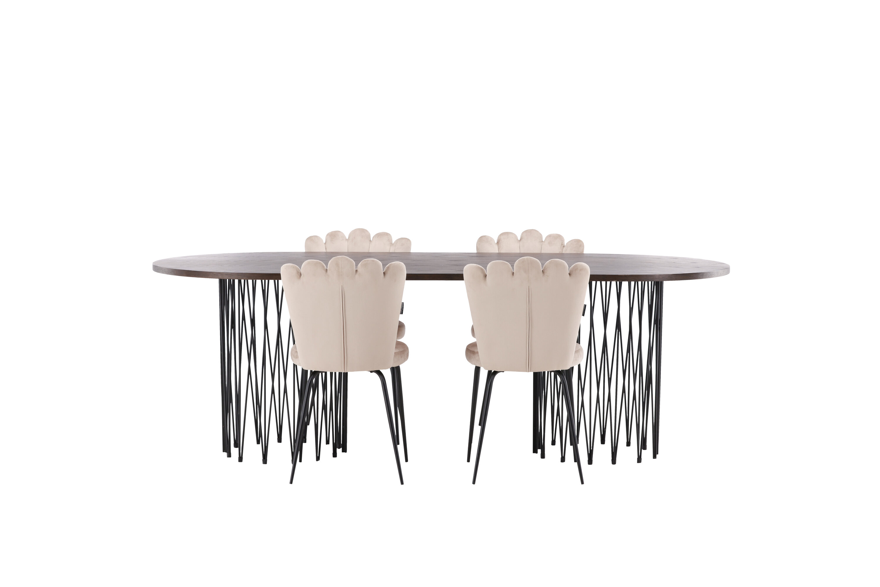 deLOHN Stone oval, Limhamn Ovális étkezőgarnitúra