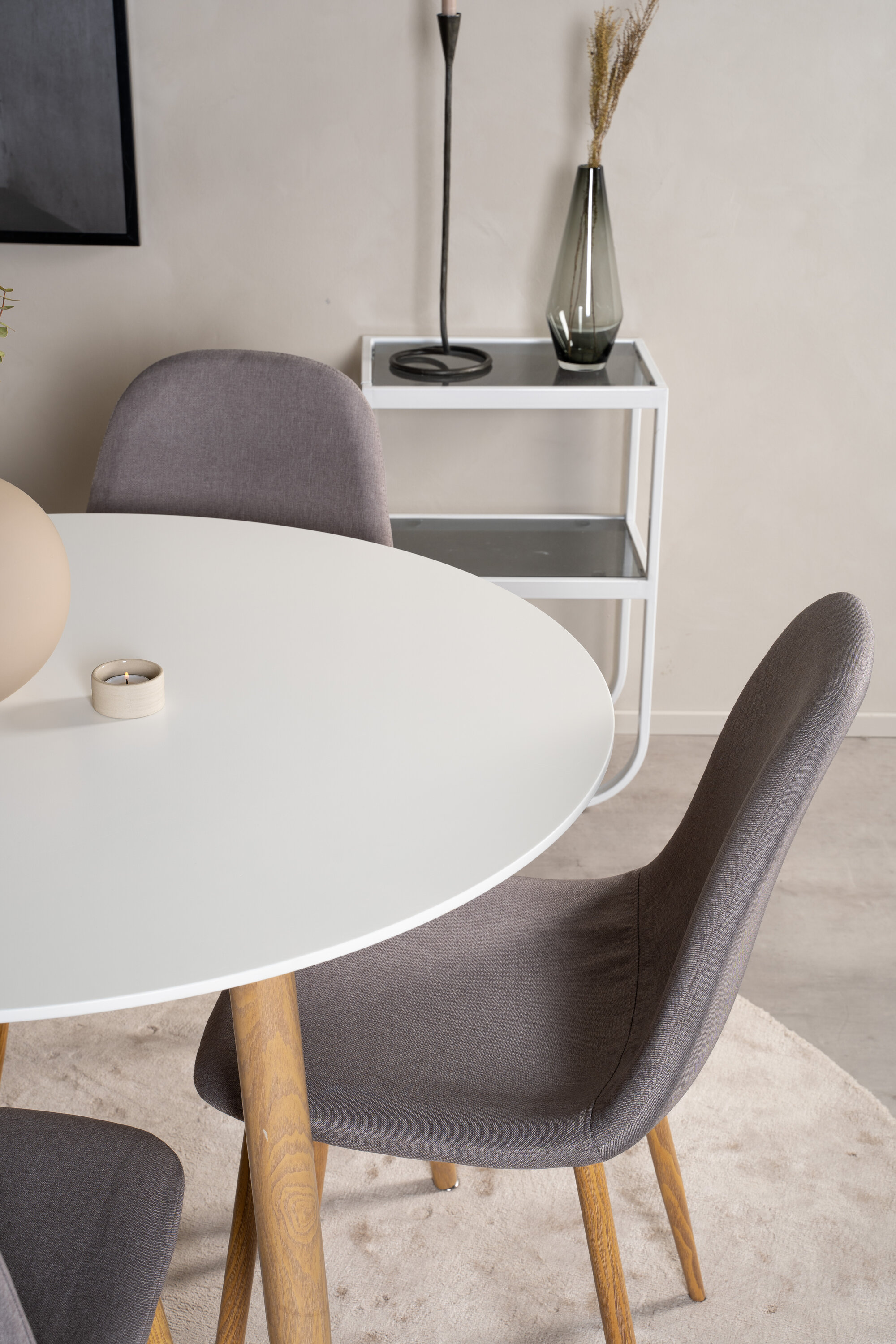 deLOHN Polar, Plaza Kör alakú étkezőgarnitúra