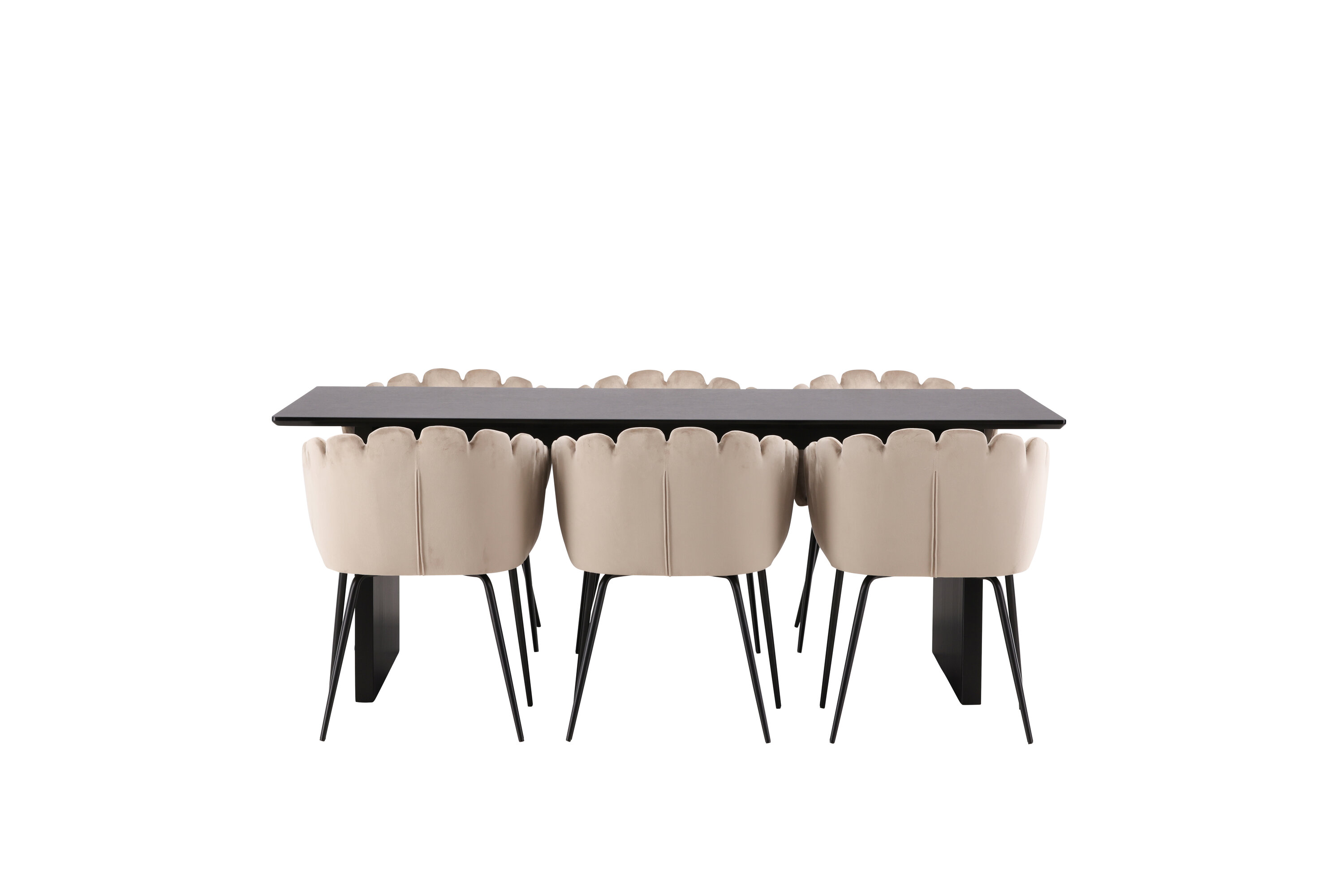 deLOHN Vail, Limhamn Téglalap alakú étkezőgarnitúra