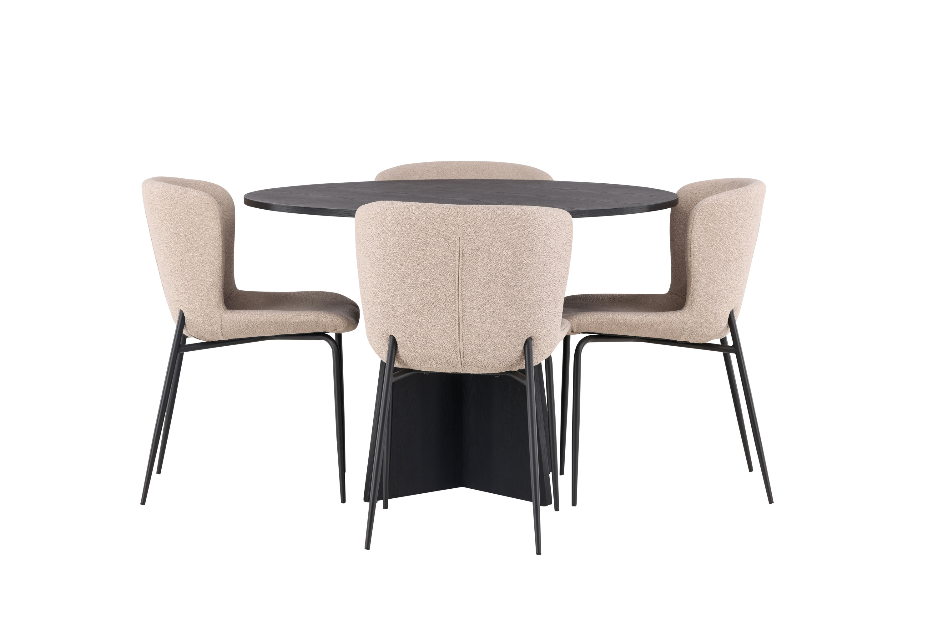 deLOHN Bootcut Round, Modesto Kör alakú étkezőgarnitúra