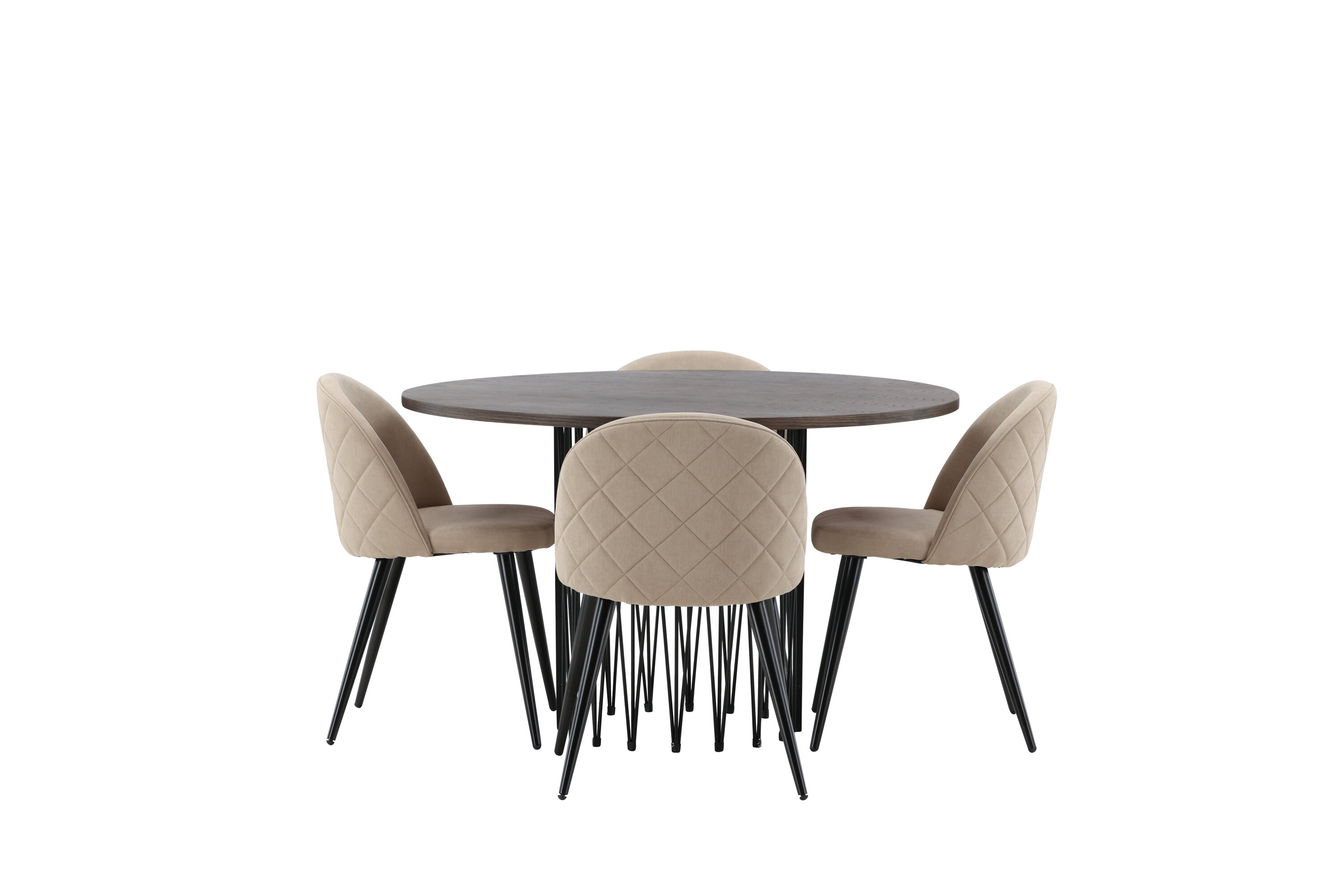 deLOHN Stone round, Velvet Kör alakú étkezőgarnitúra